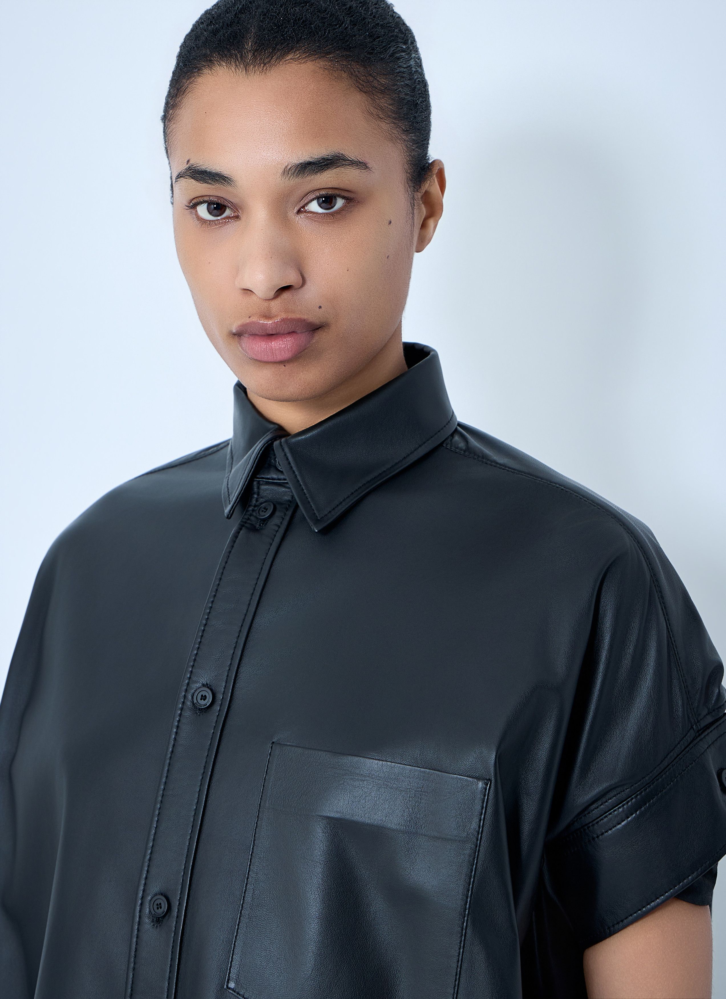 Balenciaga Tucked Sleeve Shirt Size S / US 4 / IT 40 - 5 Thumbnail