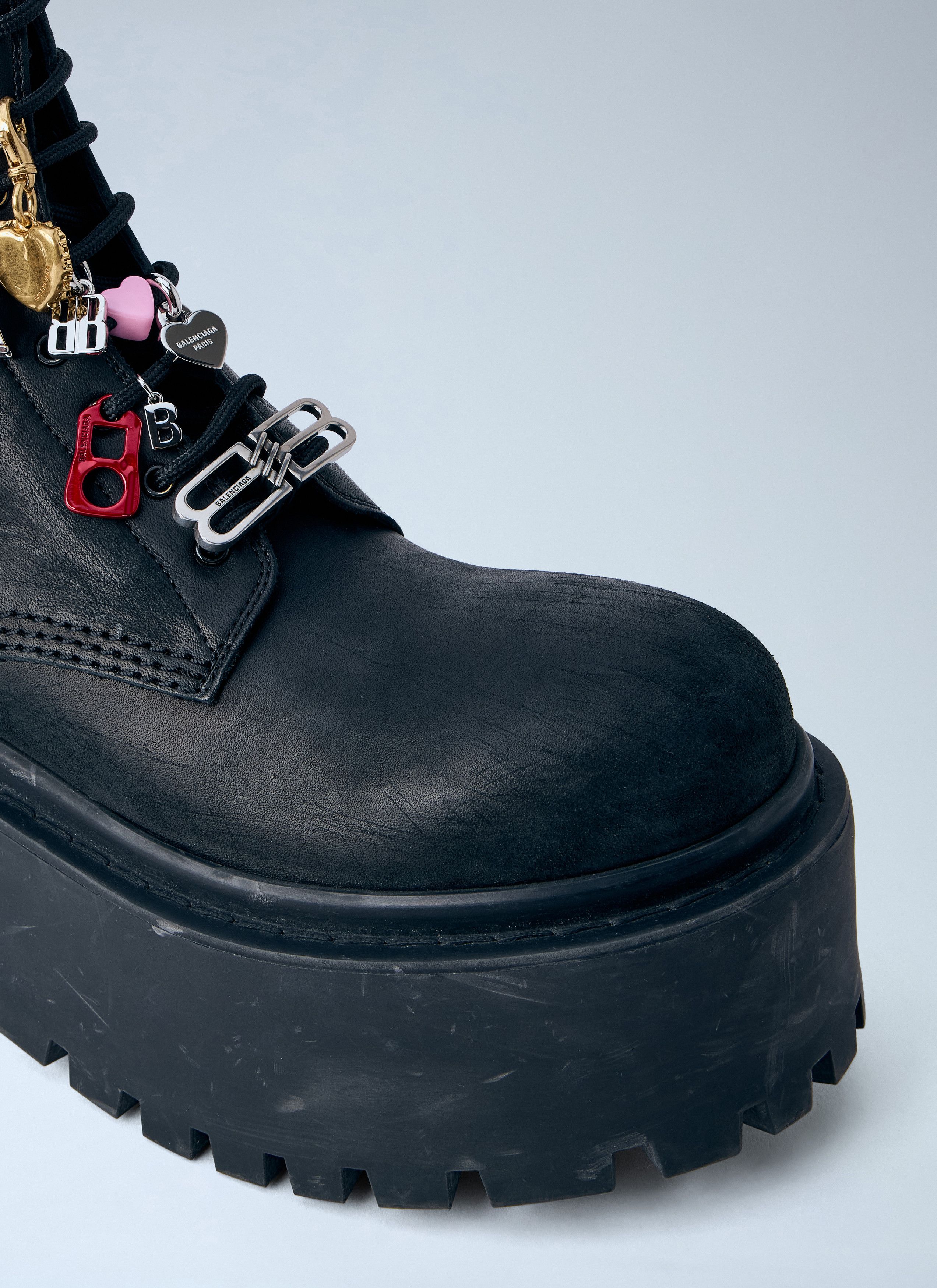 Balenciaga Charm-Detail Platform Boots Size US 9 / IT 39 - 3 Thumbnail