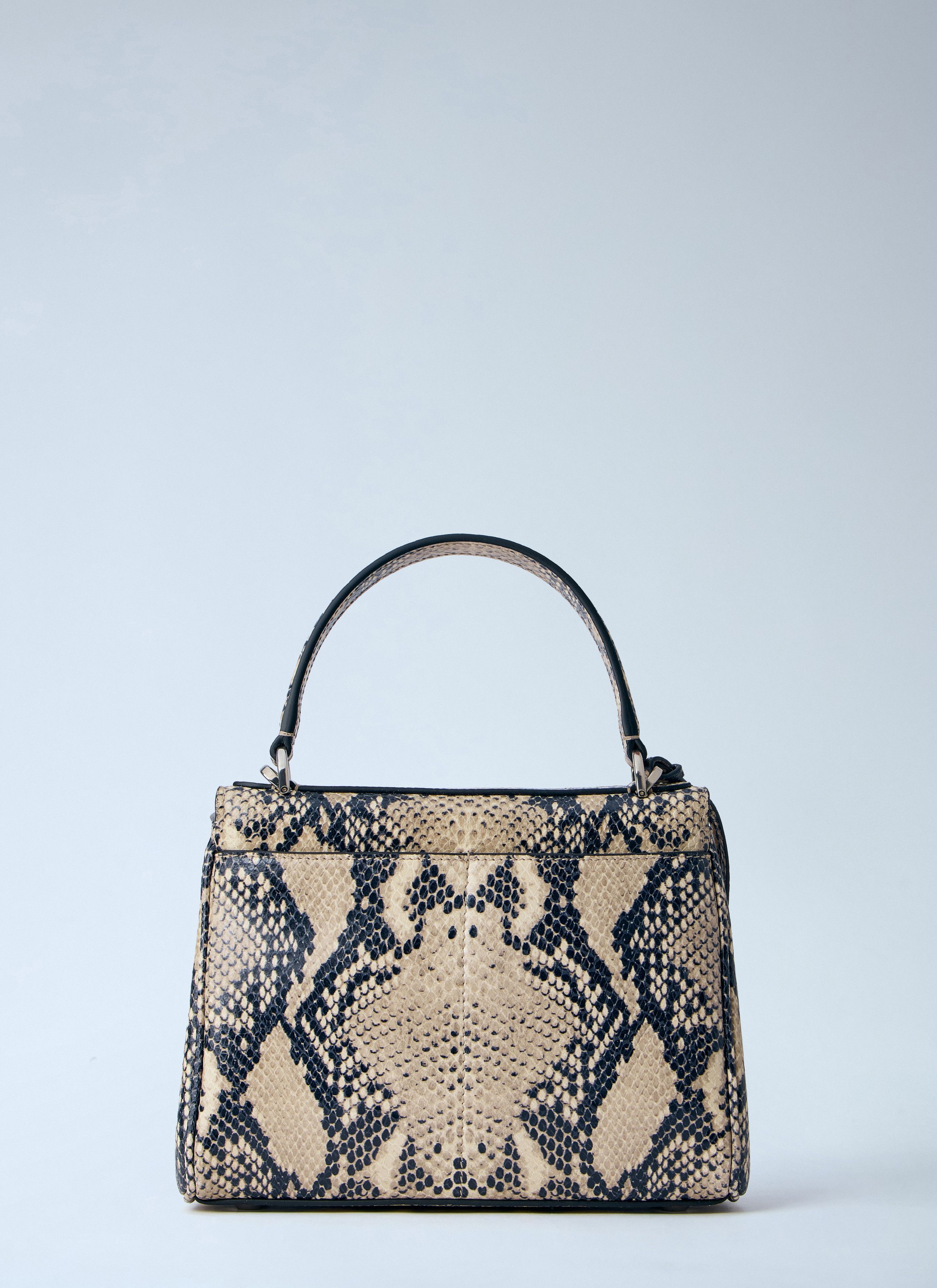 Balenciaga Rodeo Snakeskin-Effect Mini Handbag Size ONE SIZE - 3 Thumbnail