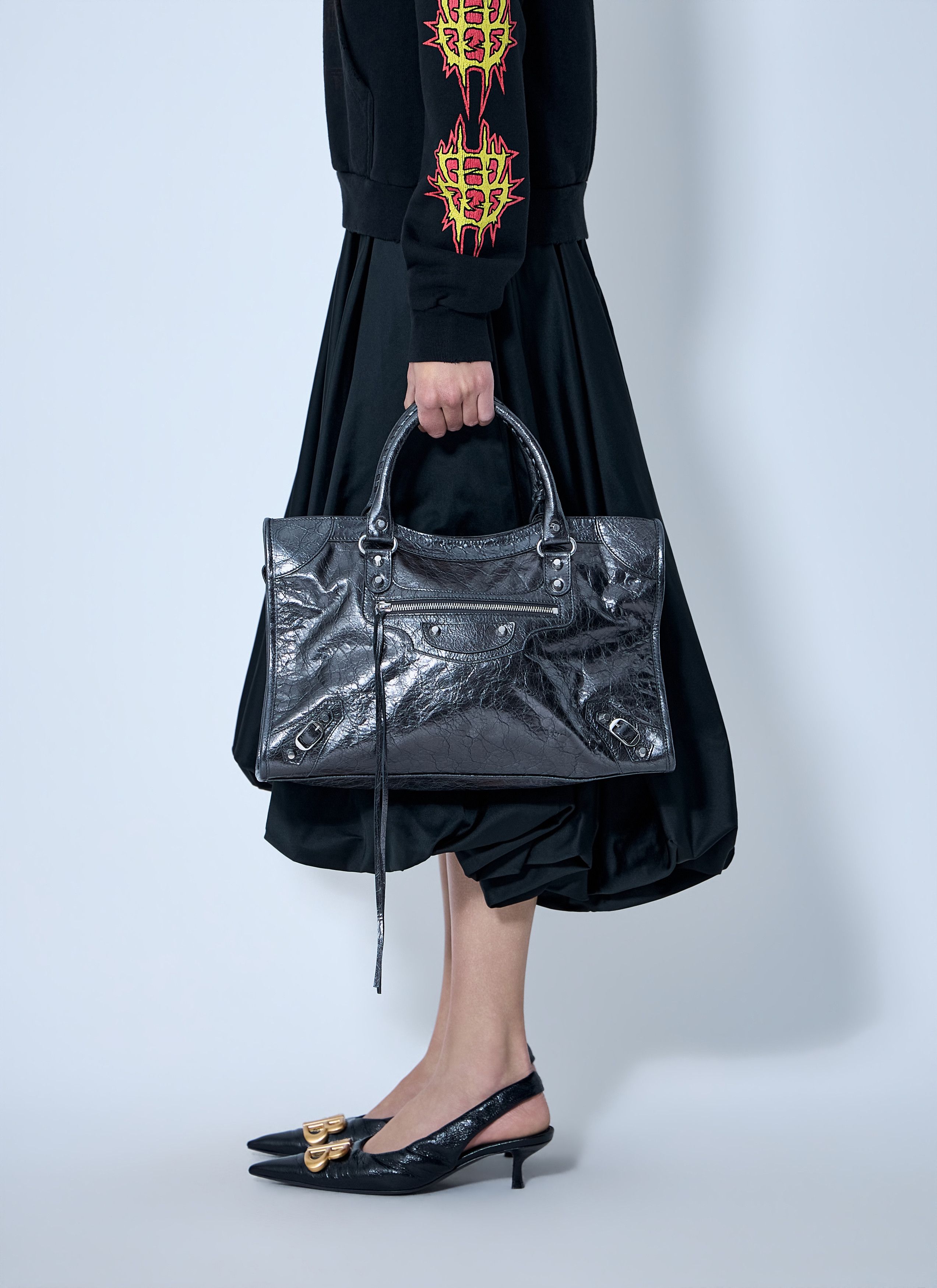 Balenciaga Le City Bag Medium Size ONE SIZE - 6 Thumbnail