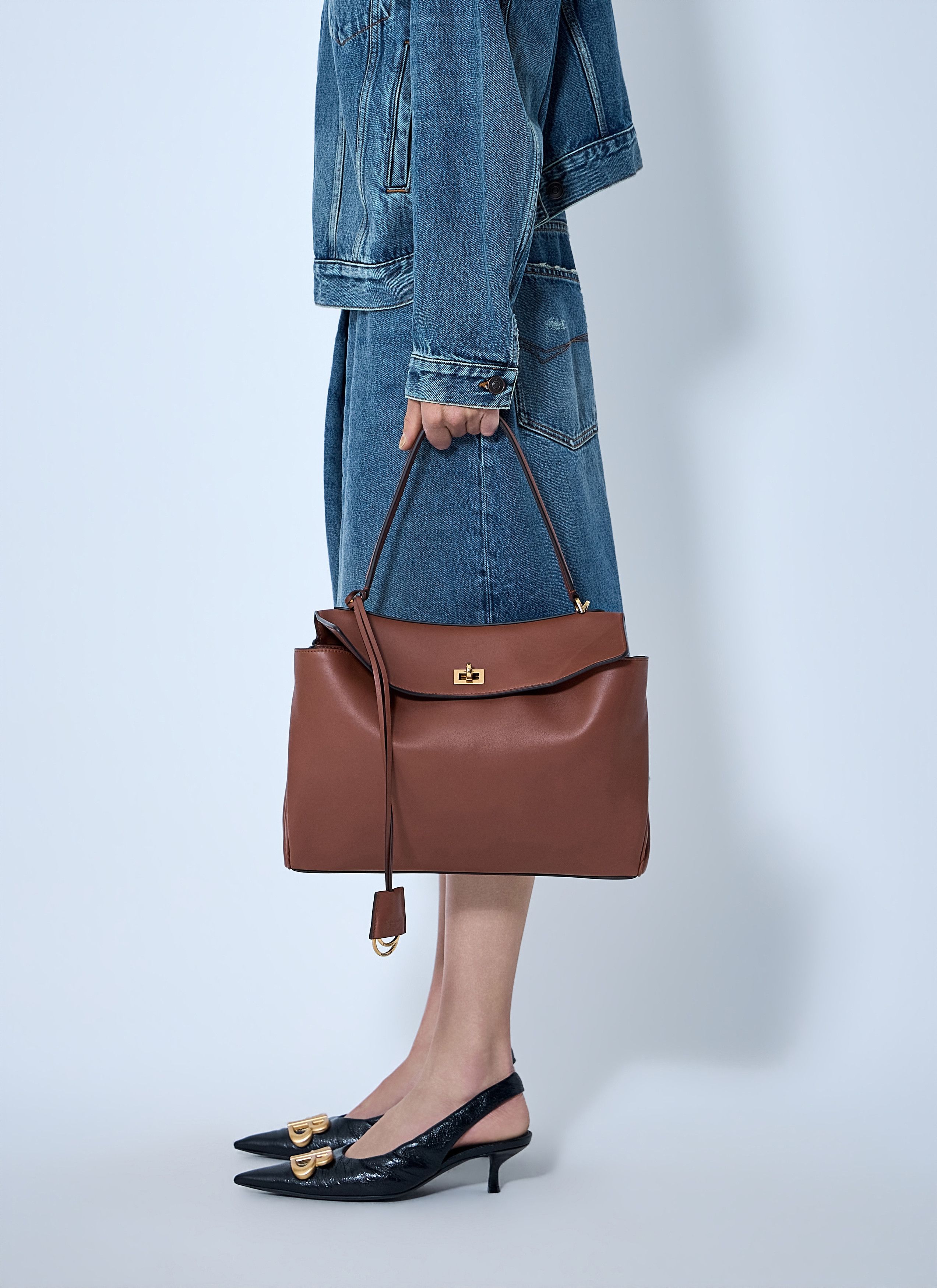 Balenciaga Rodeo Medium Handbag Size ONE SIZE - 6 Thumbnail