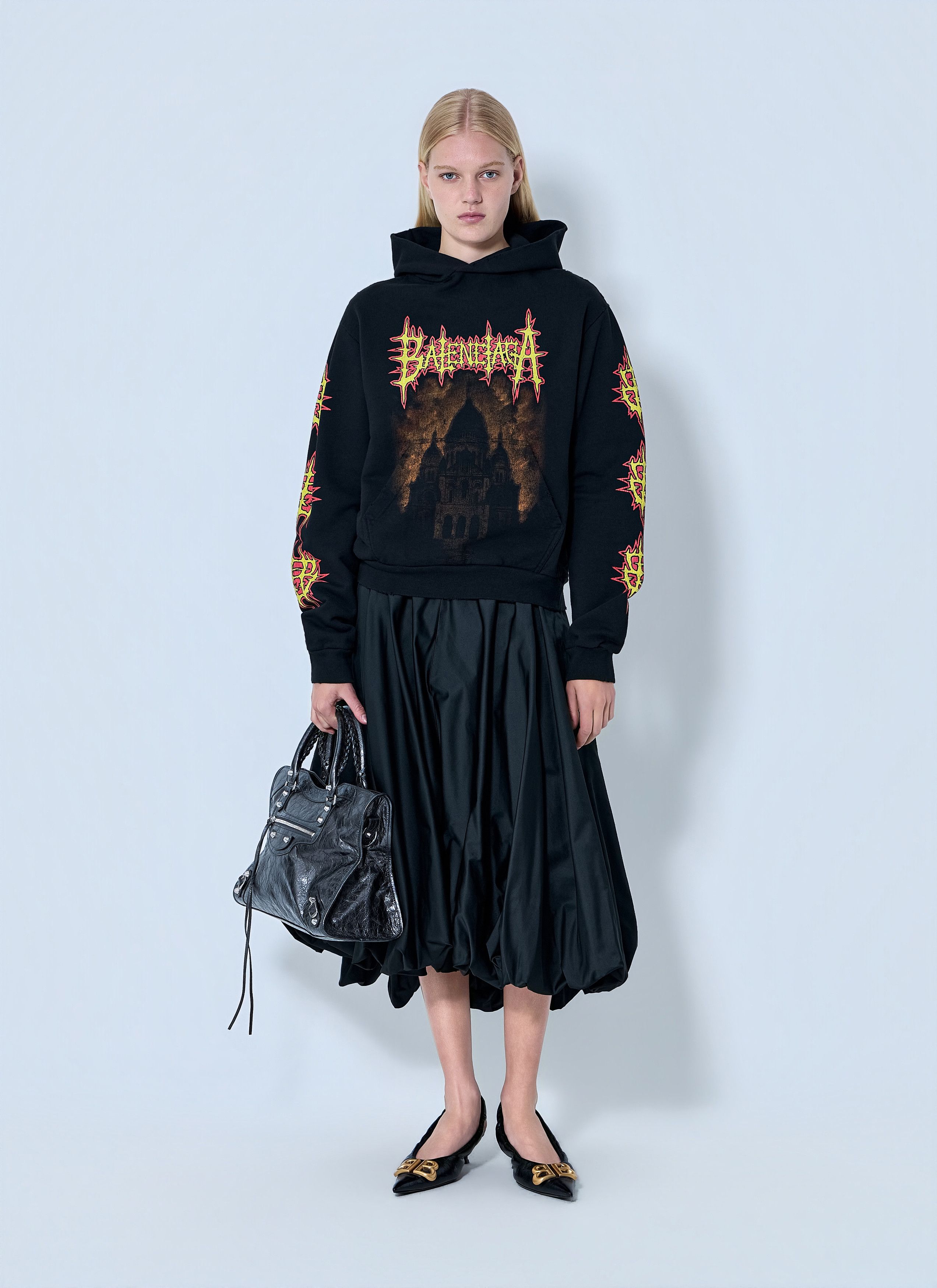 Balenciaga Medium Fit Hoodie Size XS / US 0-2 / IT 36-38 - 2 Thumbnail