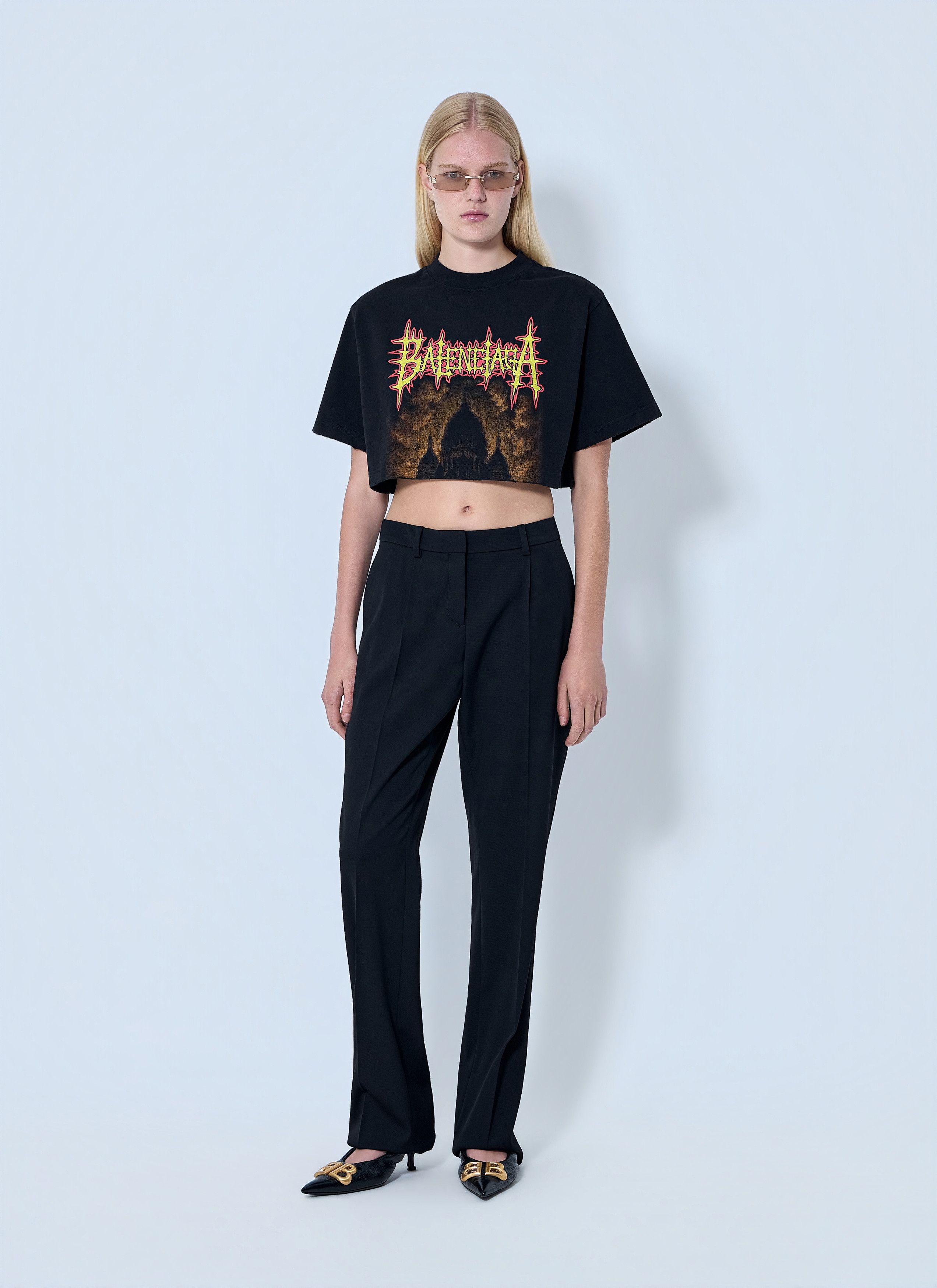 Balenciaga Slim Tailored Pants Size 34" / US 12 / IT 48 - 2 Thumbnail