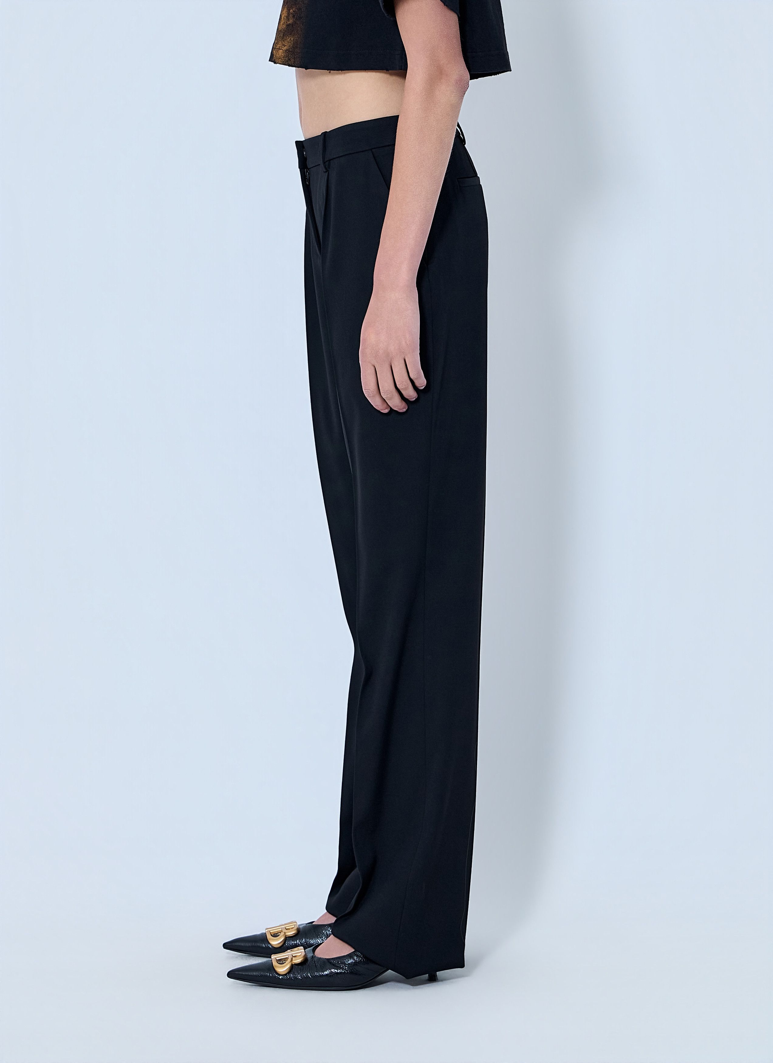 Balenciaga Slim Tailored Pants Size 34" / US 12 / IT 48 - 3 Thumbnail