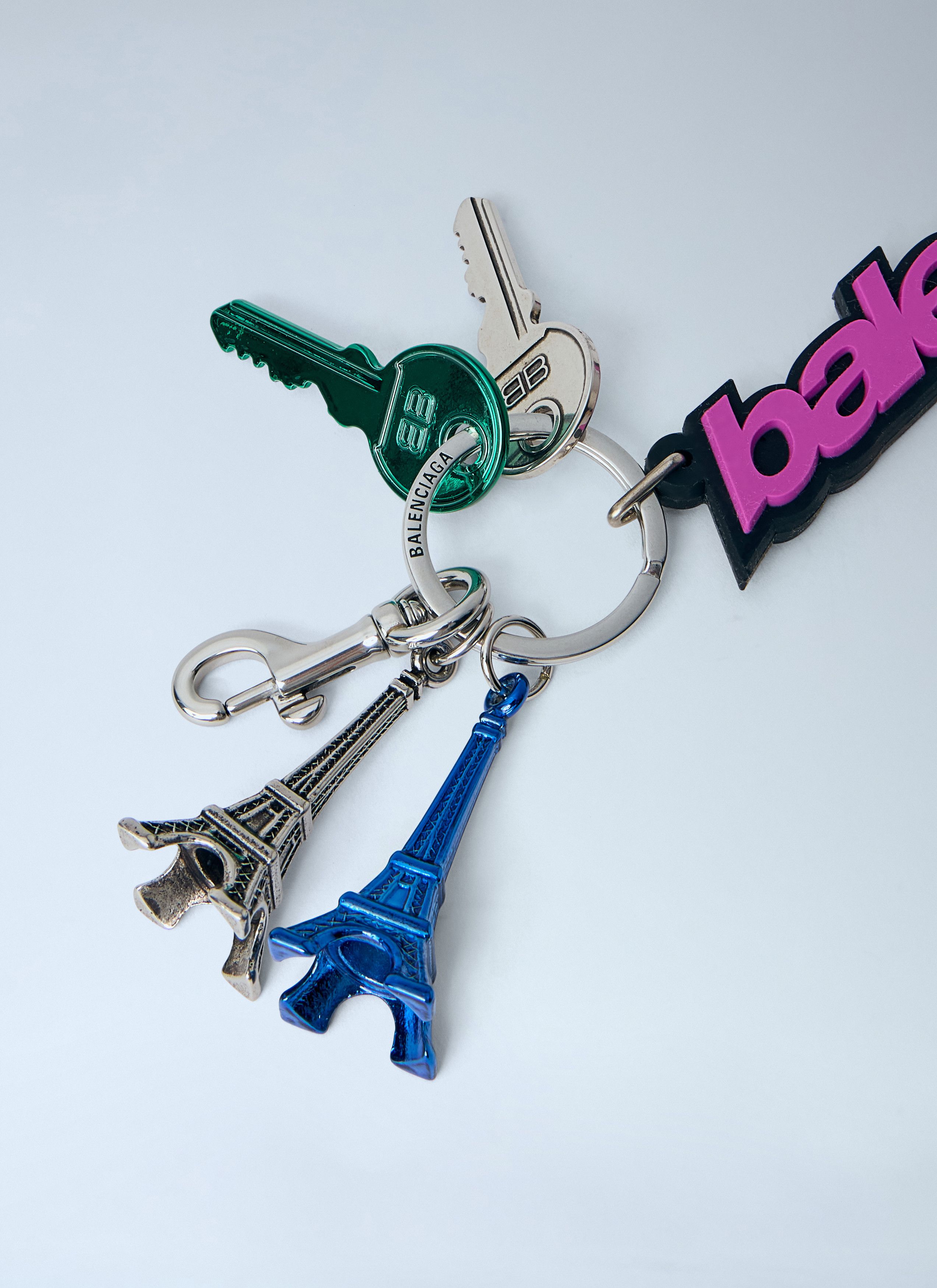 Balenciaga Biker Logo Keychain Size ONE SIZE - 2 Thumbnail