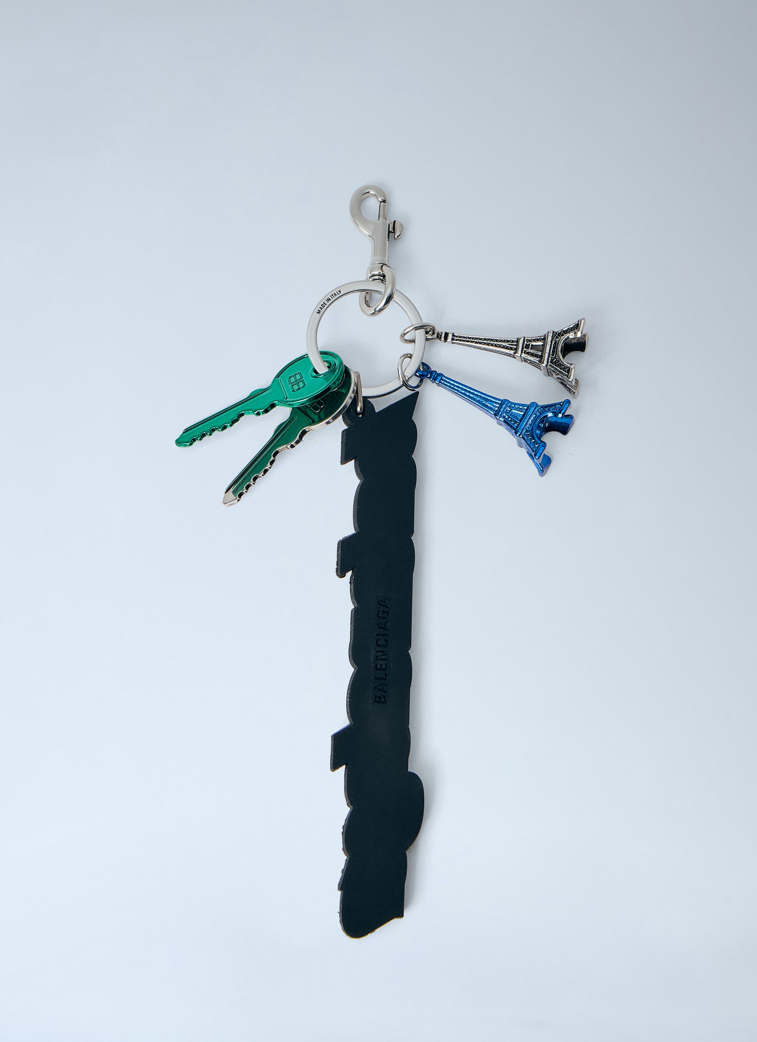 Balenciaga Biker Logo Keychain Size ONE SIZE - 4 Thumbnail