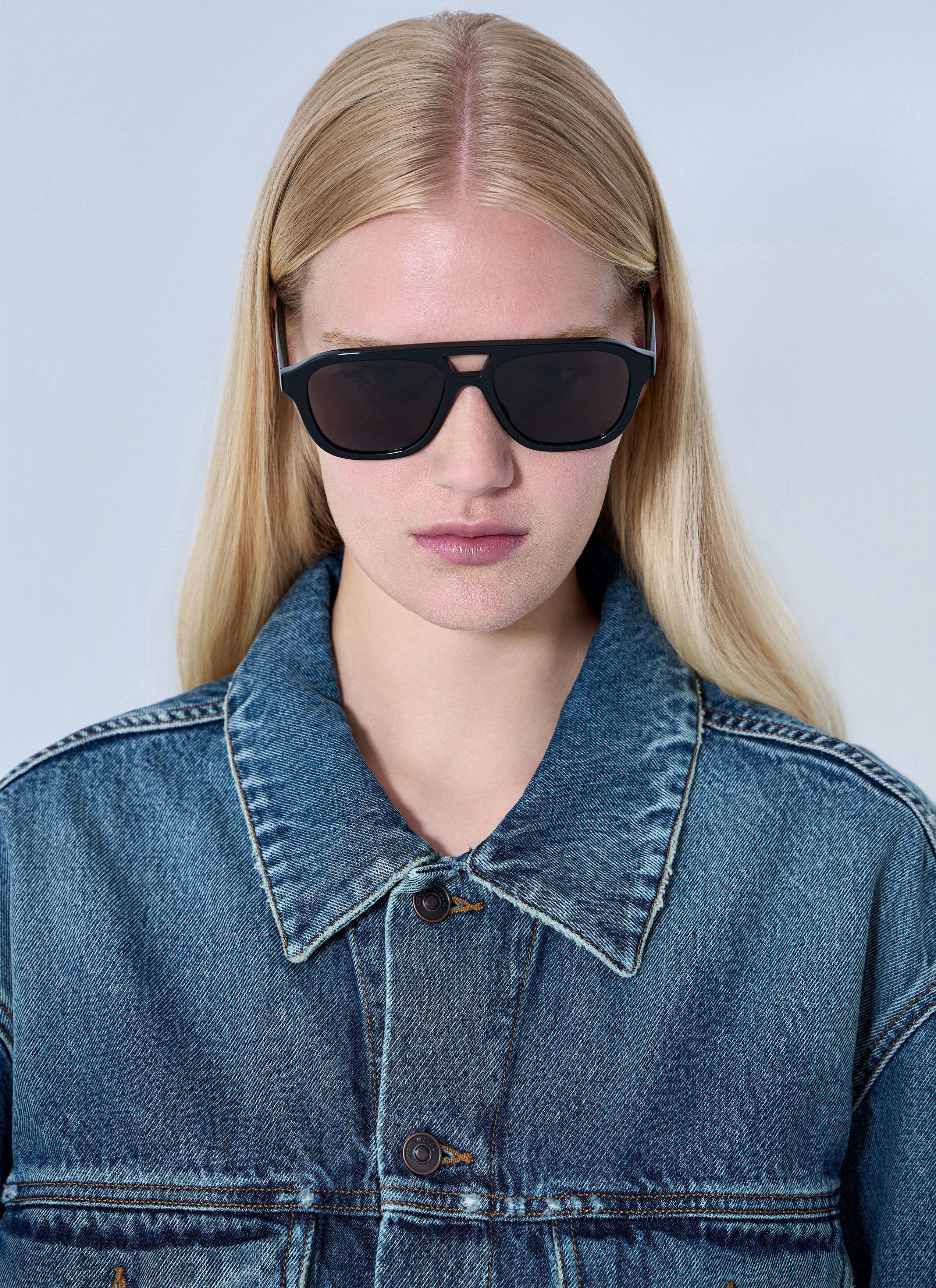 Balenciaga Daily Pilot-Frame Sunglasses Size ONE SIZE - 6 Thumbnail