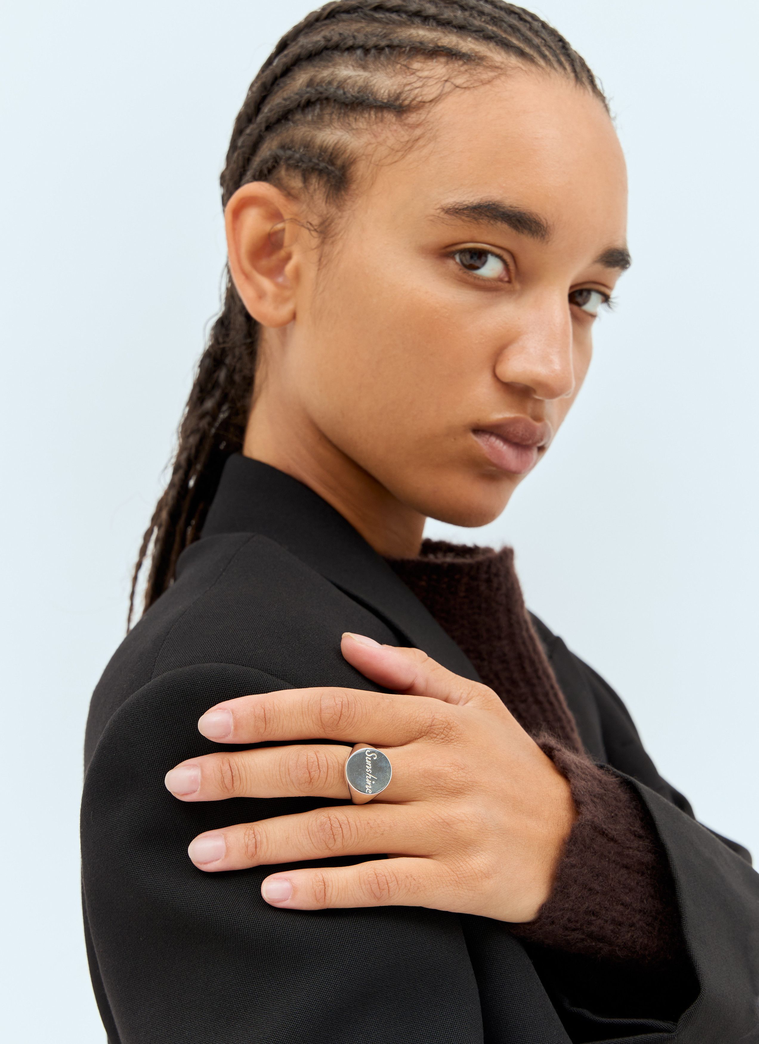 Bleue Burnham Sunshine Signet Ring Size ONE SIZE - 6 Thumbnail