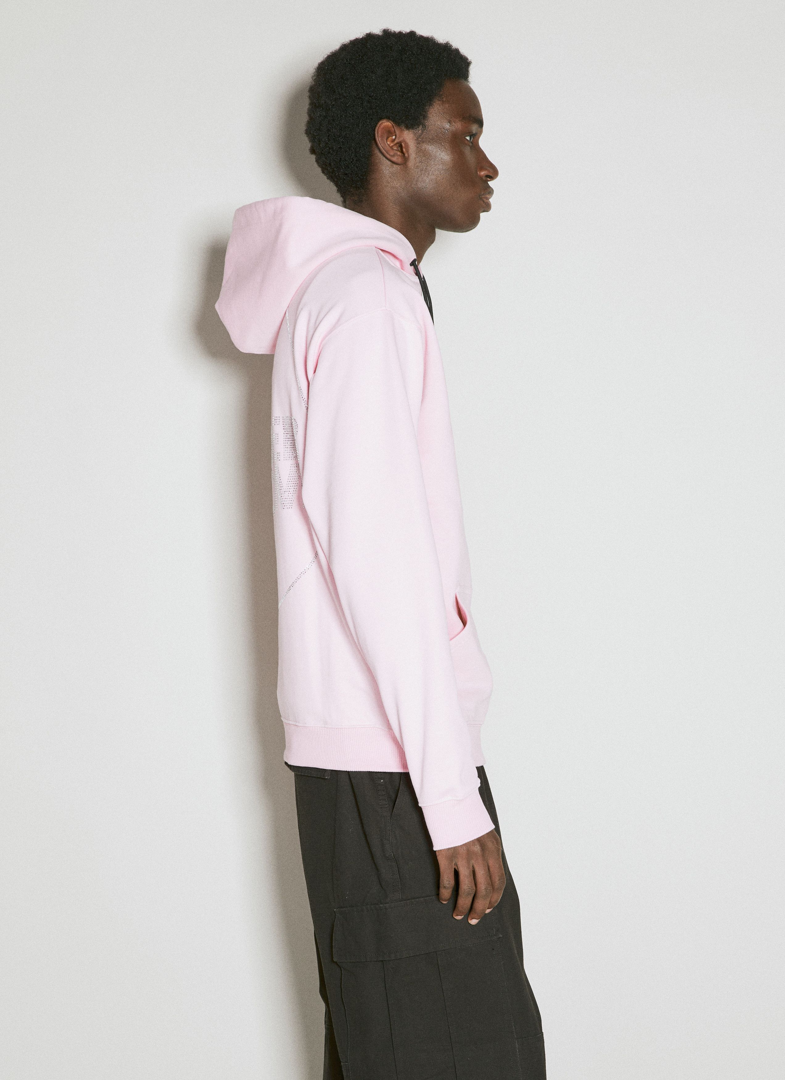 Boiler Room Hooded Sweatshirt With Diamante Logo Motifs Size US M / EU 48-50 / 2 - 6 Thumbnail