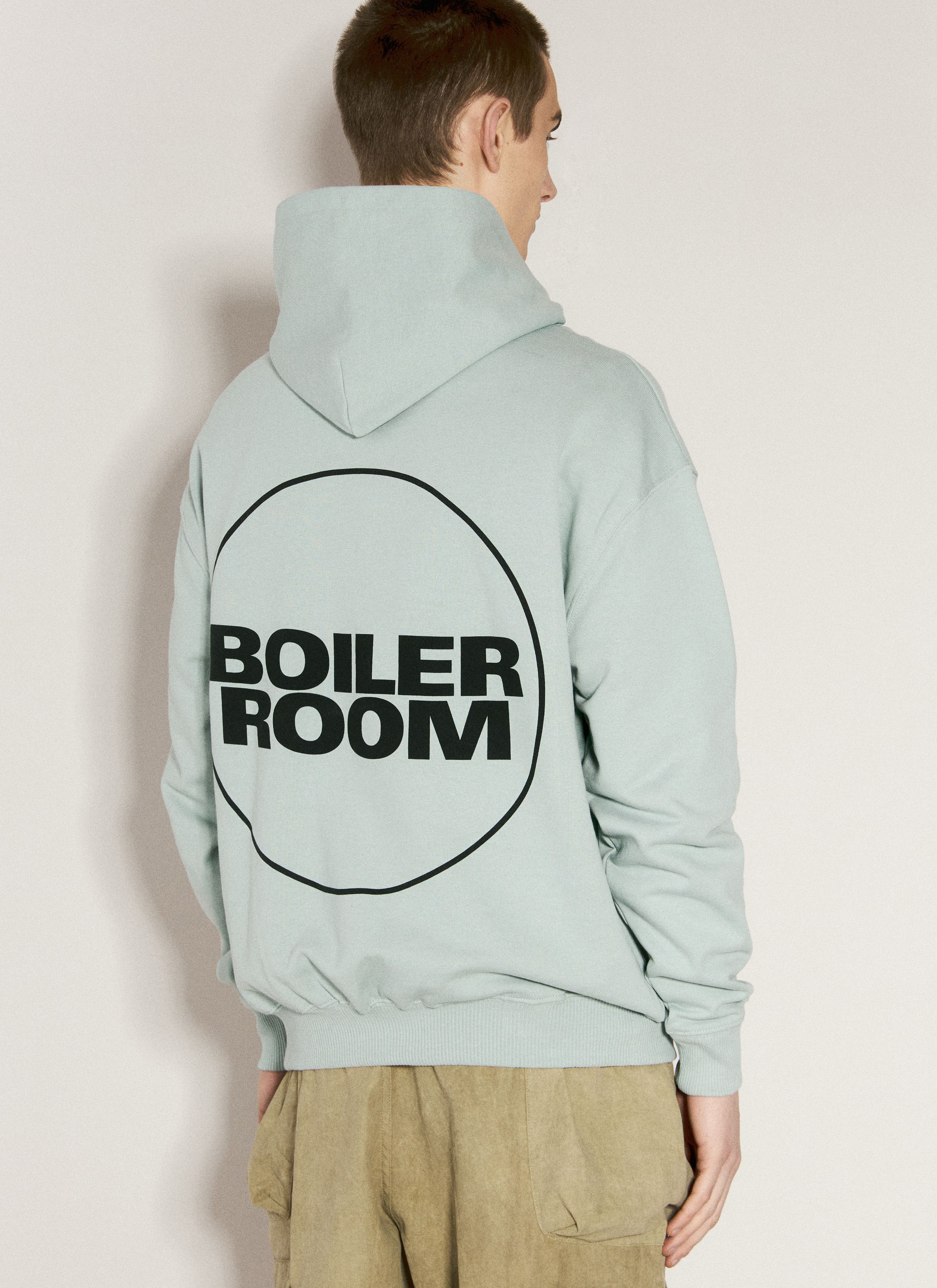 Boiler Room Logo Print Hooded Sweatshirt Size US M / EU 48-50 / 2 - 2 Thumbnail