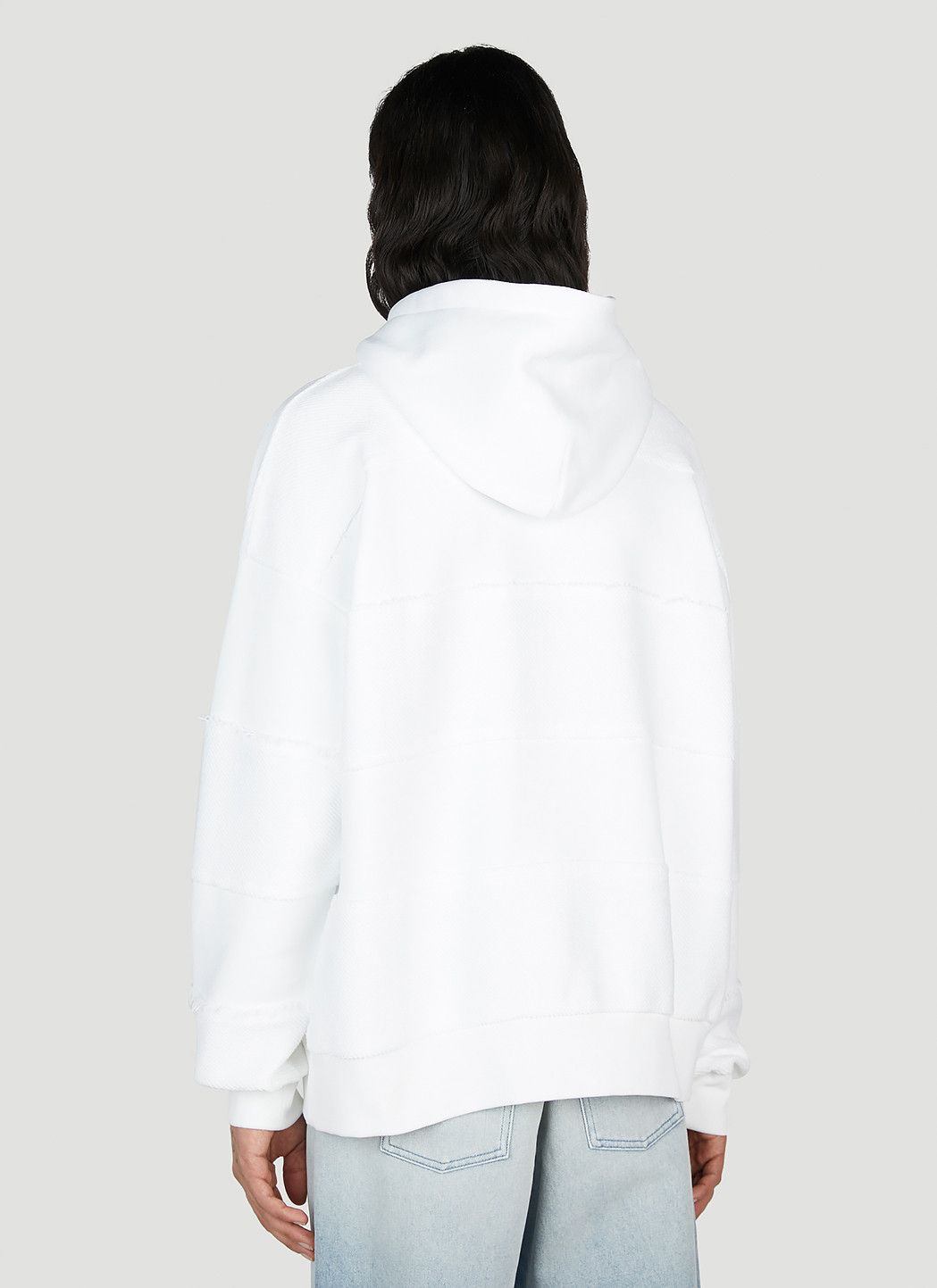 BOTTER Raw Edge Logo Hooded Sweatshirt Size US M / EU 48-50 / 2 - 4 Thumbnail