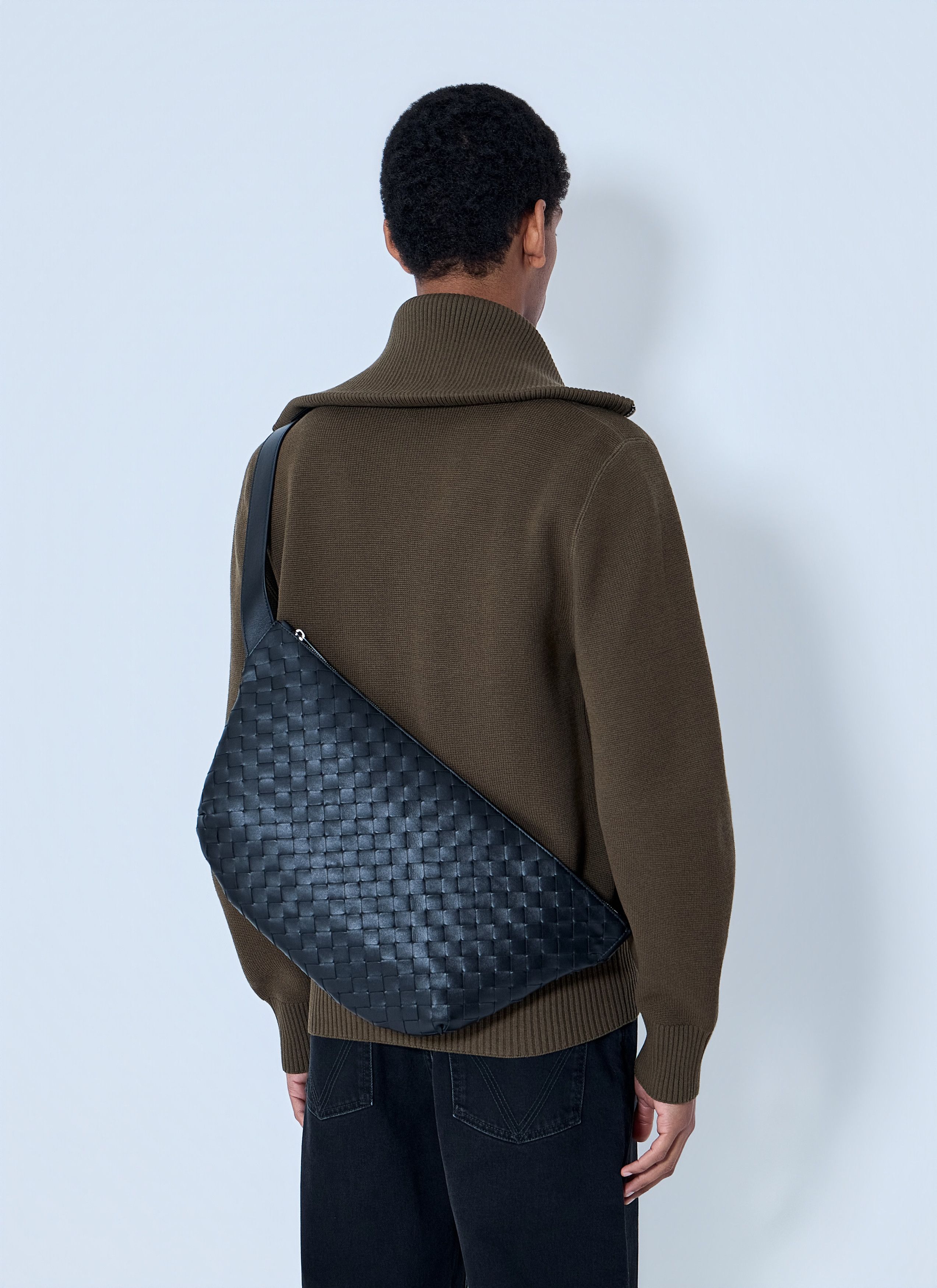 Bottega Veneta Intrecciato Leather Crossbody Bag Size ONE SIZE - 2 Thumbnail