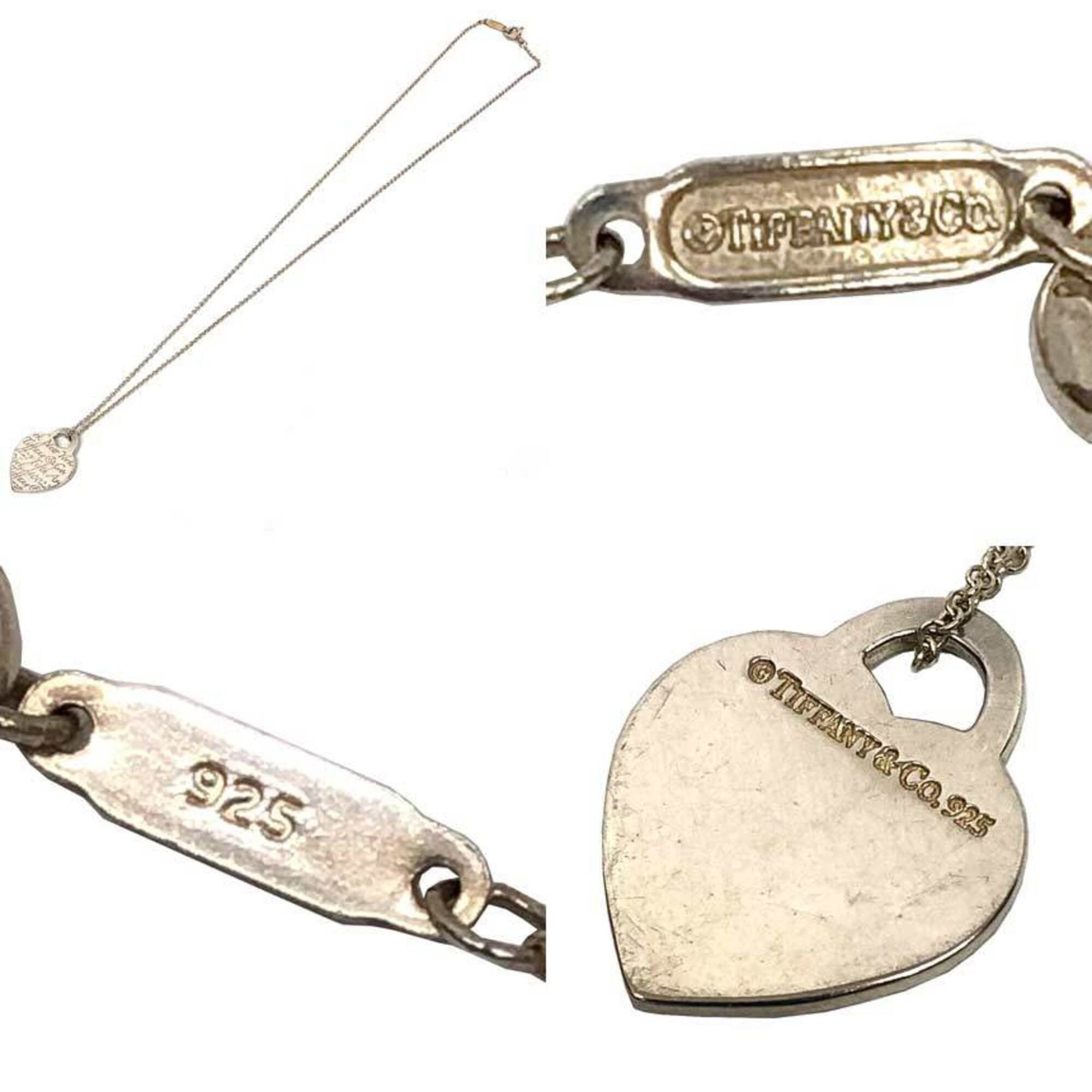 Tiffany & Co. TIFFANY & Co. Tiffany Notes Heart Tag Necklace, Sterling Silver, Necklace Size ONE SIZE - 3 Thumbnail