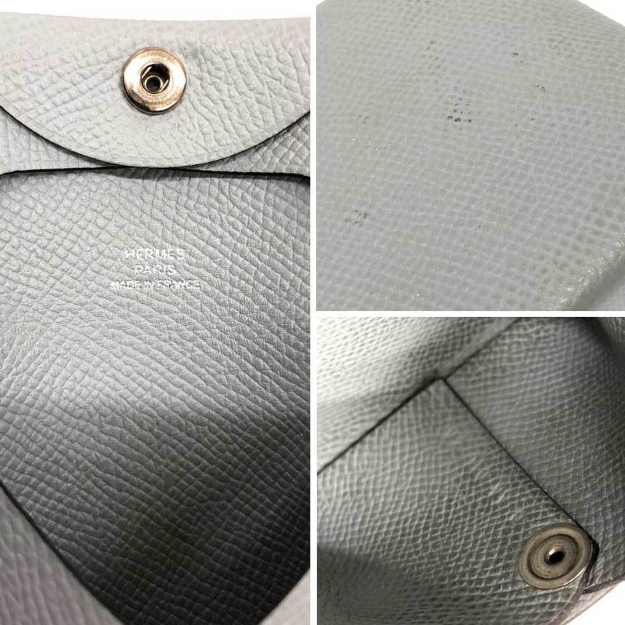 Hermes Hermes Bastia coin case, light gray. Size ONE SIZE - 3 Thumbnail
