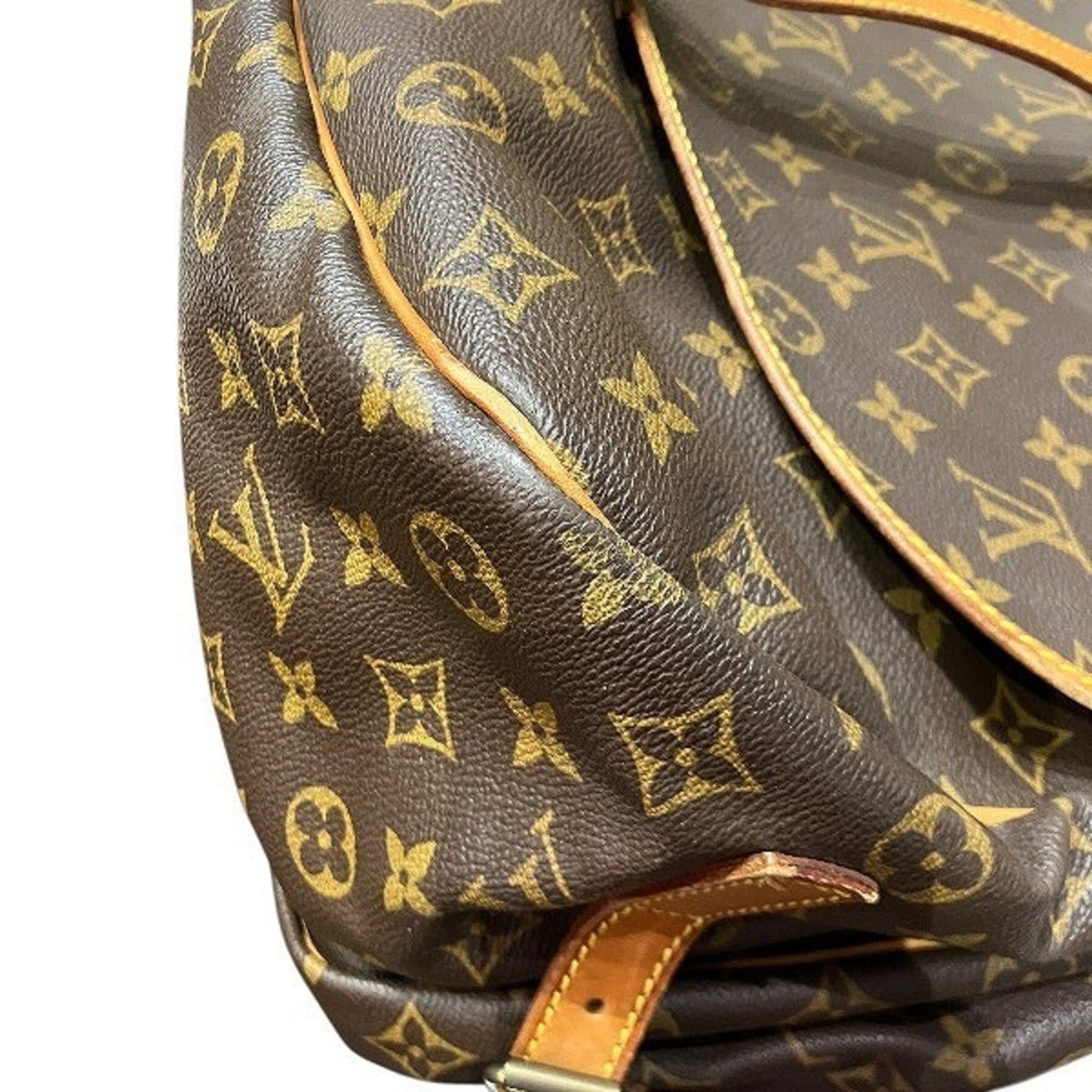 Louis Vuitton Louis Vuitton Monogram Saumur 35 M42254 MALLETIER stamped handbag/shoulder bag for men and women Size ONE SIZE - 7 Thumbnail