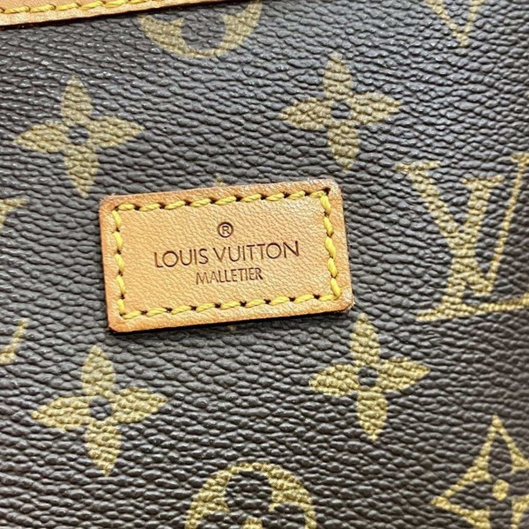 Louis Vuitton Louis Vuitton Monogram Saumur 35 M42254 MALLETIER stamped handbag/shoulder bag for men and women Size ONE SIZE - 4 Thumbnail