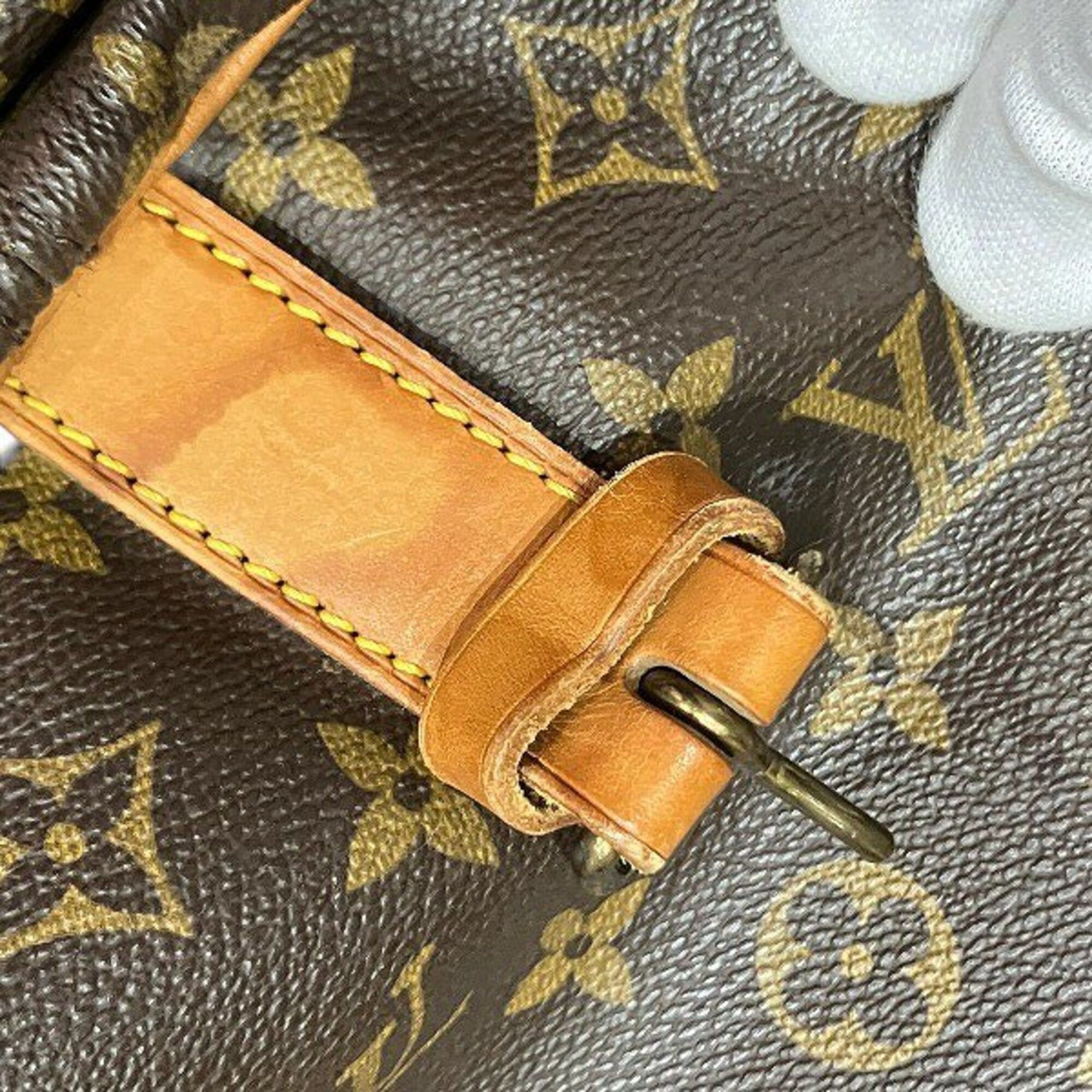 Louis Vuitton Louis Vuitton Monogram Saumur 35 M42254 MALLETIER stamped handbag/shoulder bag for men and women Size ONE SIZE - 9 Thumbnail