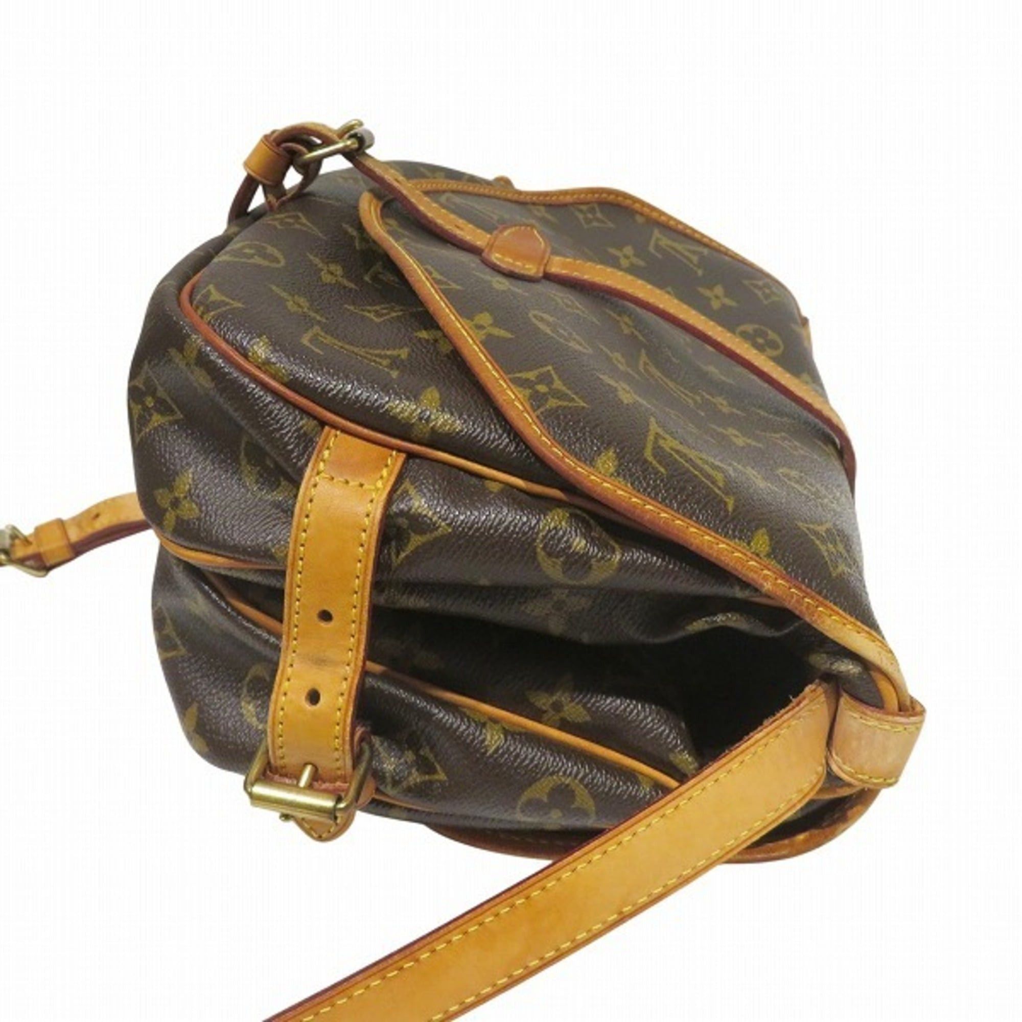 Louis Vuitton Louis Vuitton Monogram Saumur 30 M42256 Handbag Shoulder Bag for Men and Women Size ONE SIZE - 9 Thumbnail