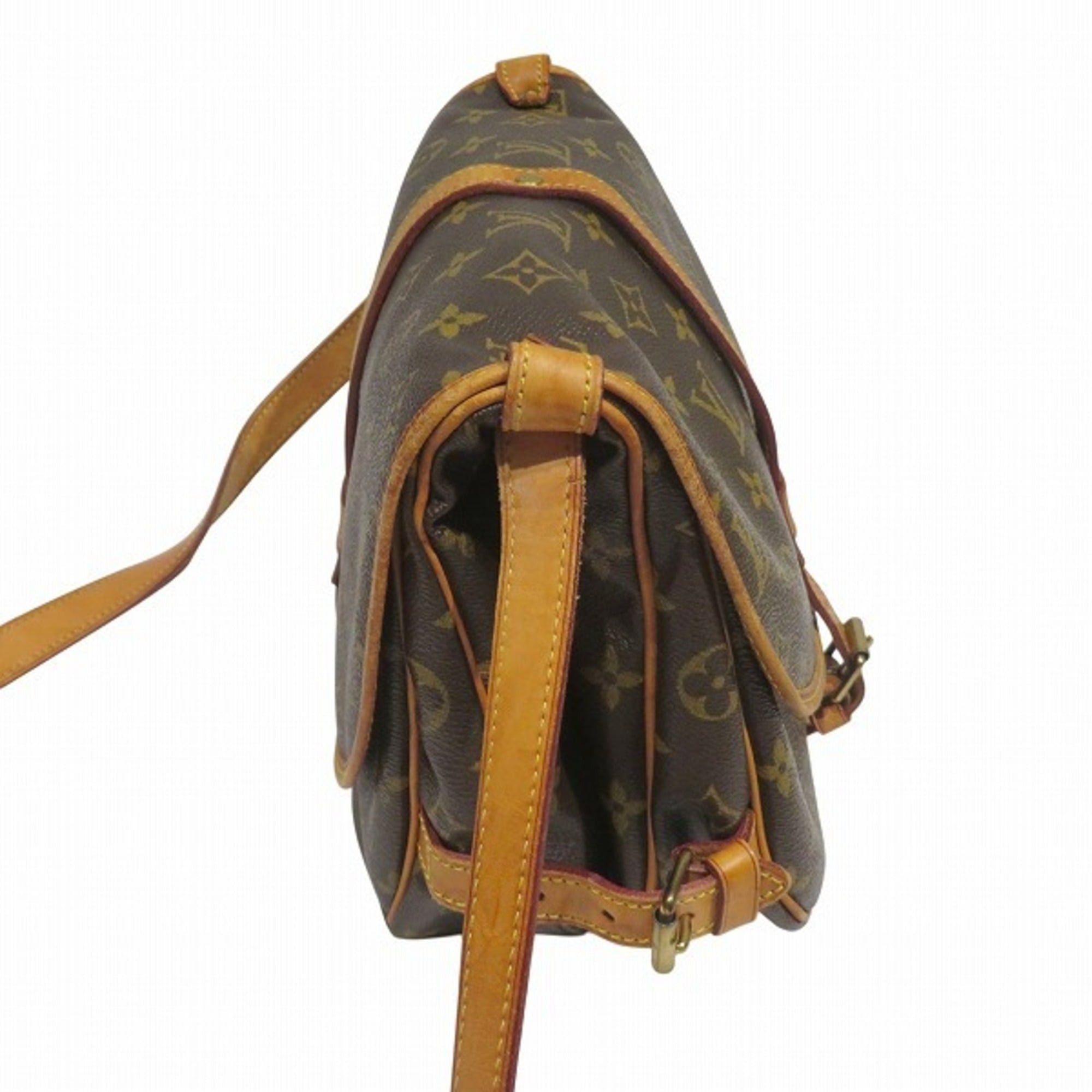 Louis Vuitton Louis Vuitton Monogram Saumur 30 M42256 Handbag Shoulder Bag for Men and Women Size ONE SIZE - 8 Thumbnail