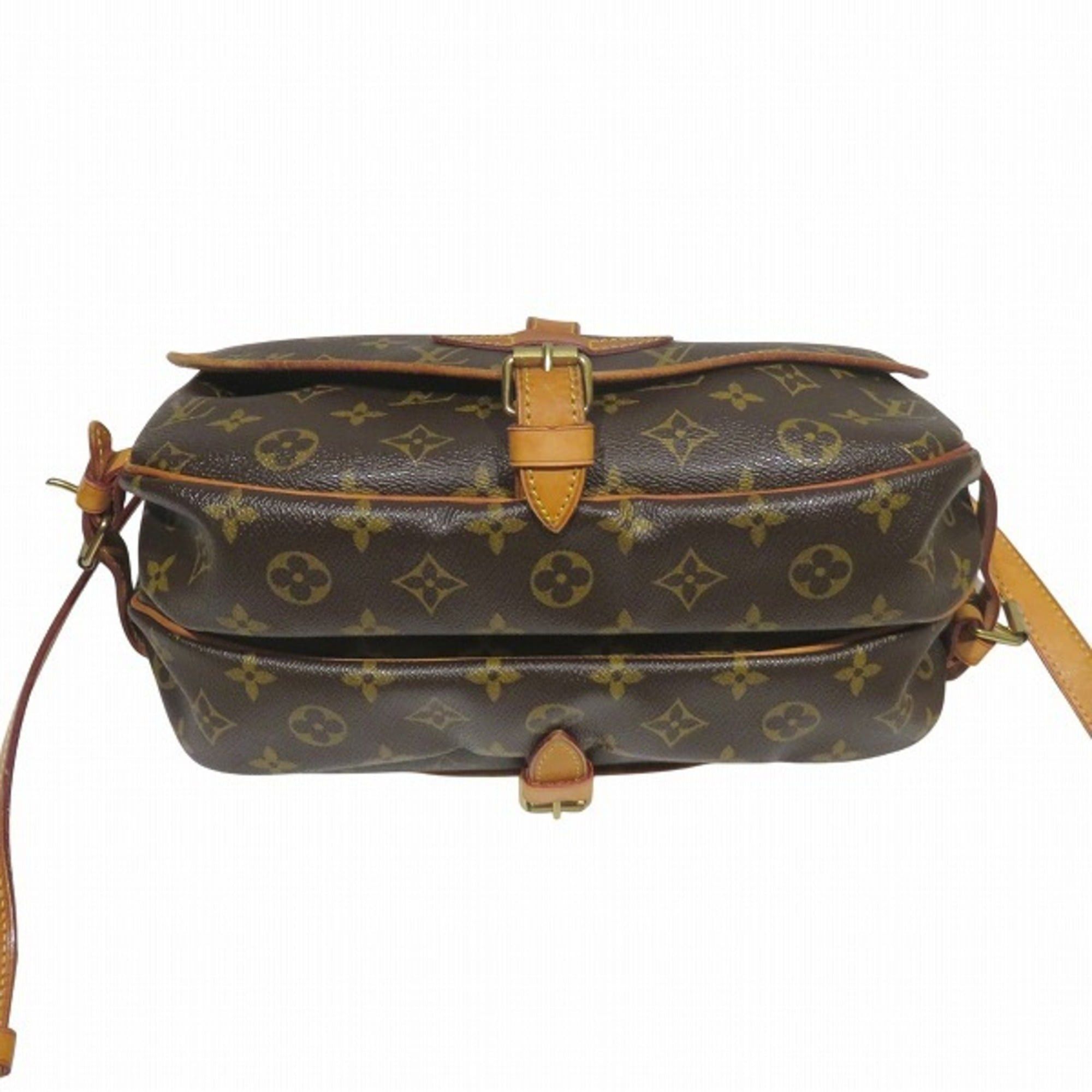 Louis Vuitton Louis Vuitton Monogram Saumur 30 M42256 Handbag Shoulder Bag for Men and Women Size ONE SIZE - 3 Thumbnail