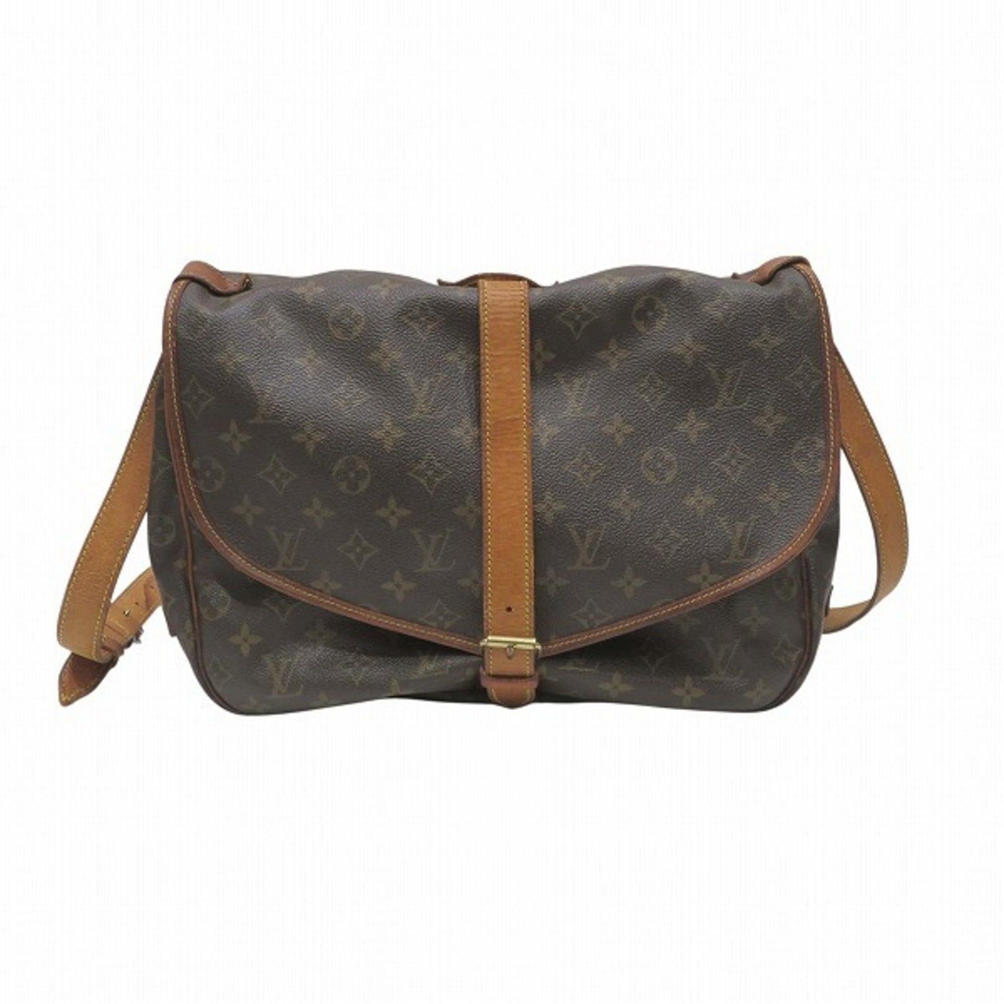 Louis Vuitton Louis Vuitton Monogram Saumur 35 M42254 Handbag Shoulder Bag Messenger for Men and Women Size ONE SIZE - 2 Thumbnail
