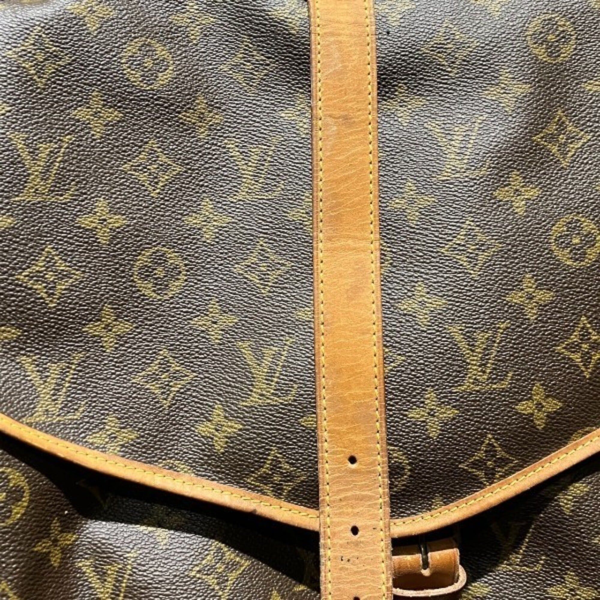Louis Vuitton Louis Vuitton Monogram Saumur 35 M42254 Handbag Shoulder Bag for Women Size ONE SIZE - 7 Thumbnail