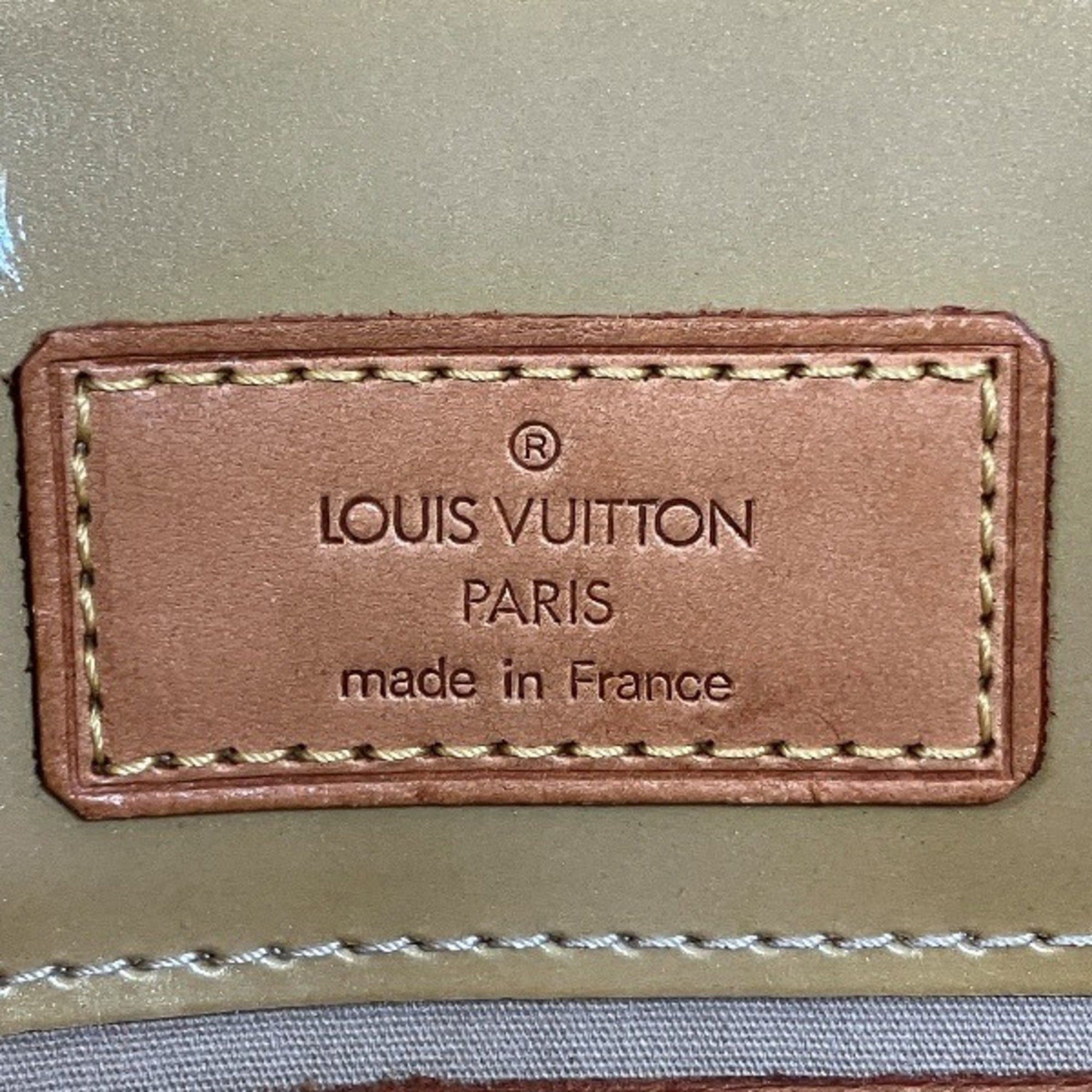Louis Vuitton Louis Vuitton Monogram Vernis Lead PM M91144 Mini Handbag Tote Bag for Women Size ONE SIZE - 4 Thumbnail