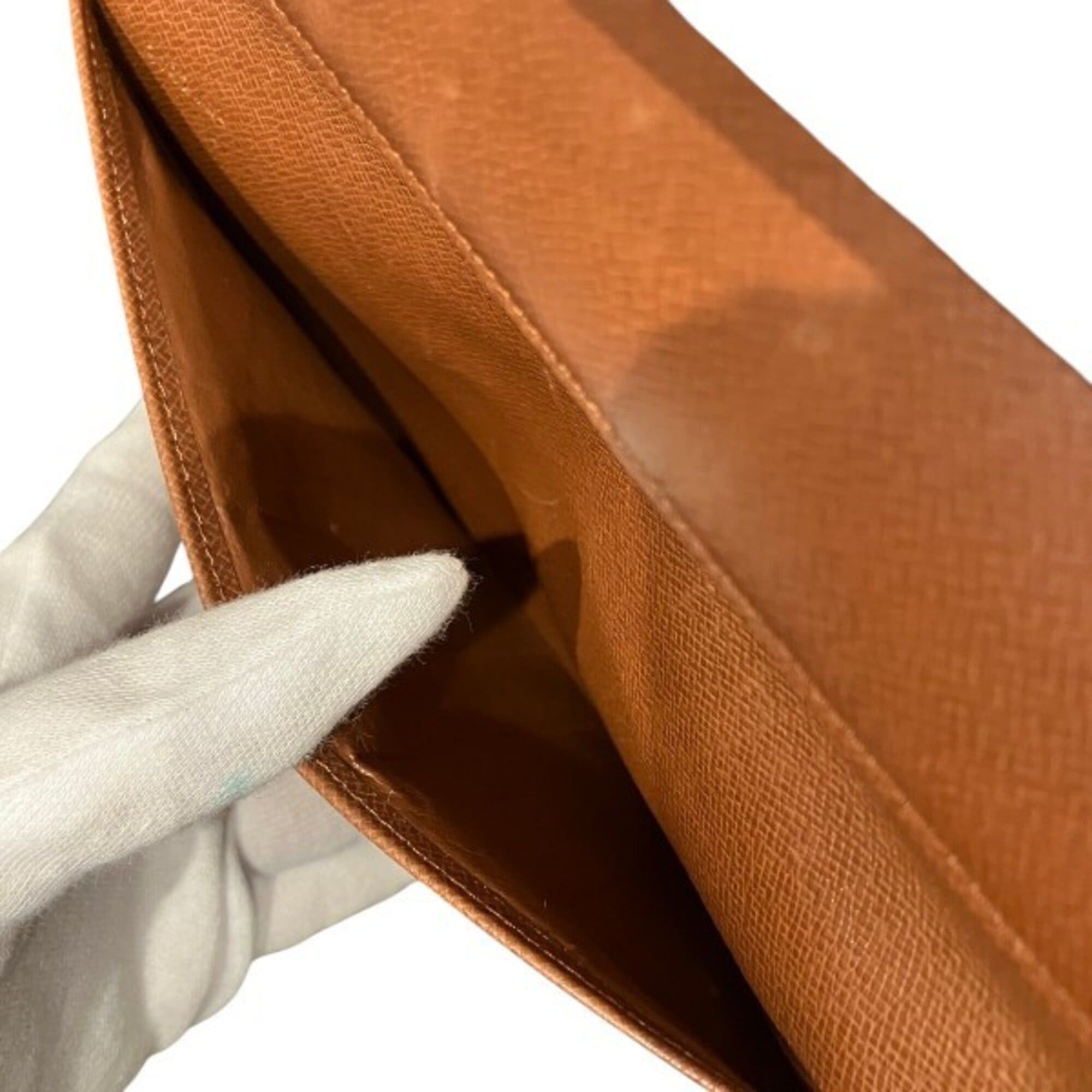 Louis Vuitton Louis Vuitton Monogram Pochette Passeport M60135 Long Wallet, Tri-fold Men's & Women's Size ONE SIZE - 7 Thumbnail