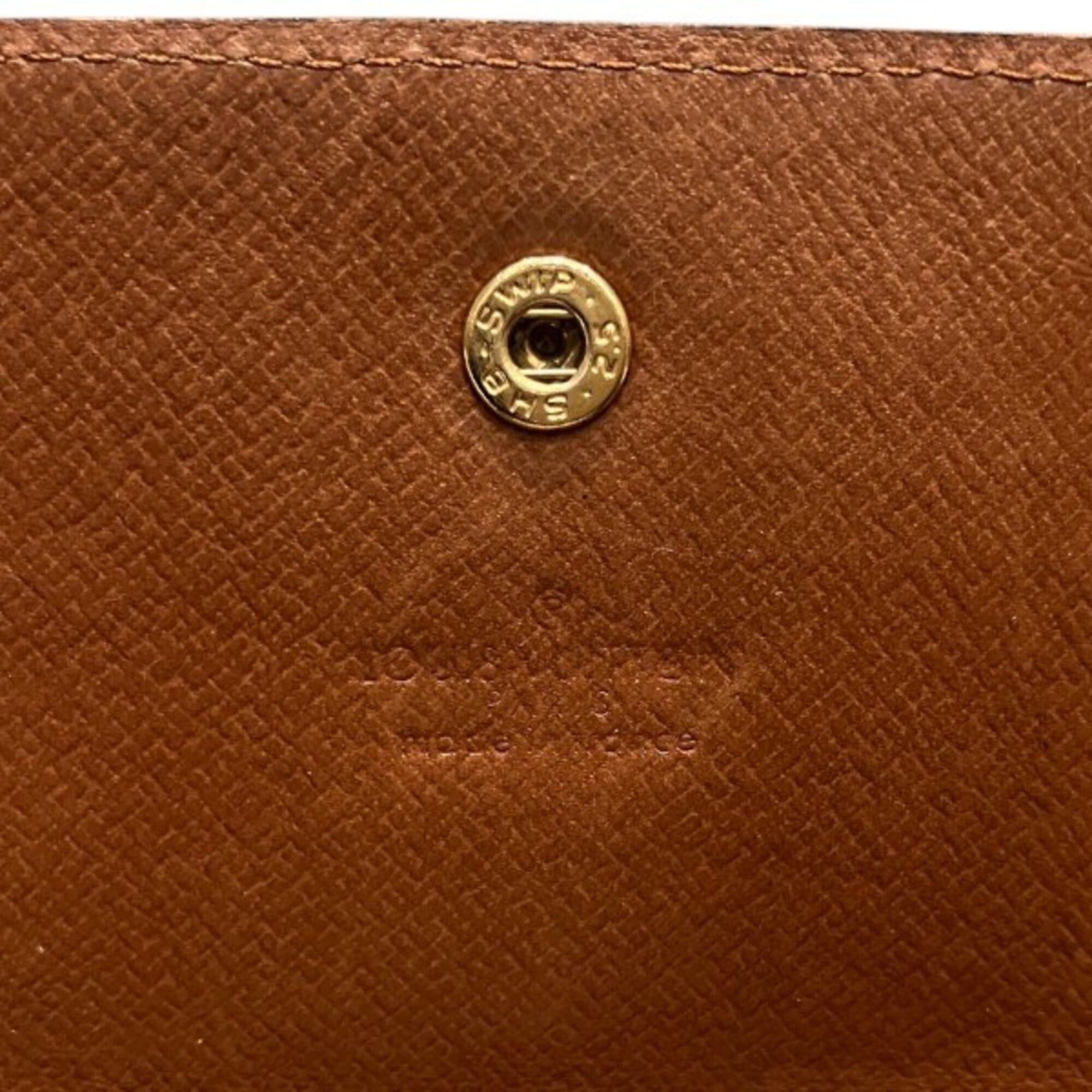 Louis Vuitton Louis Vuitton Monogram Pochette Passeport M60135 Long Wallet, Tri-fold Men's & Women's Size ONE SIZE - 4 Thumbnail
