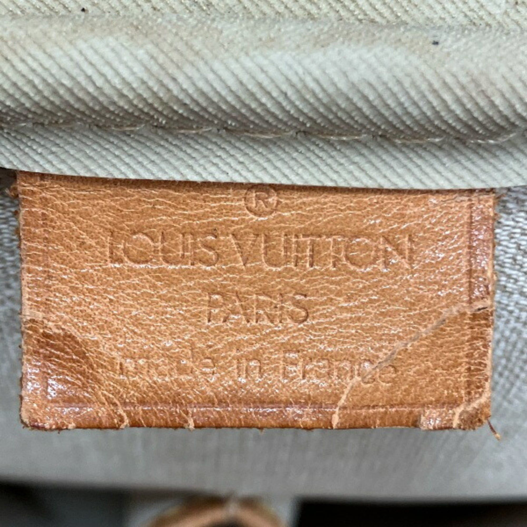Louis Vuitton Louis Vuitton Monogram Deauville M47270 Handbag (Men's & Women's) Size ONE SIZE - 4 Thumbnail