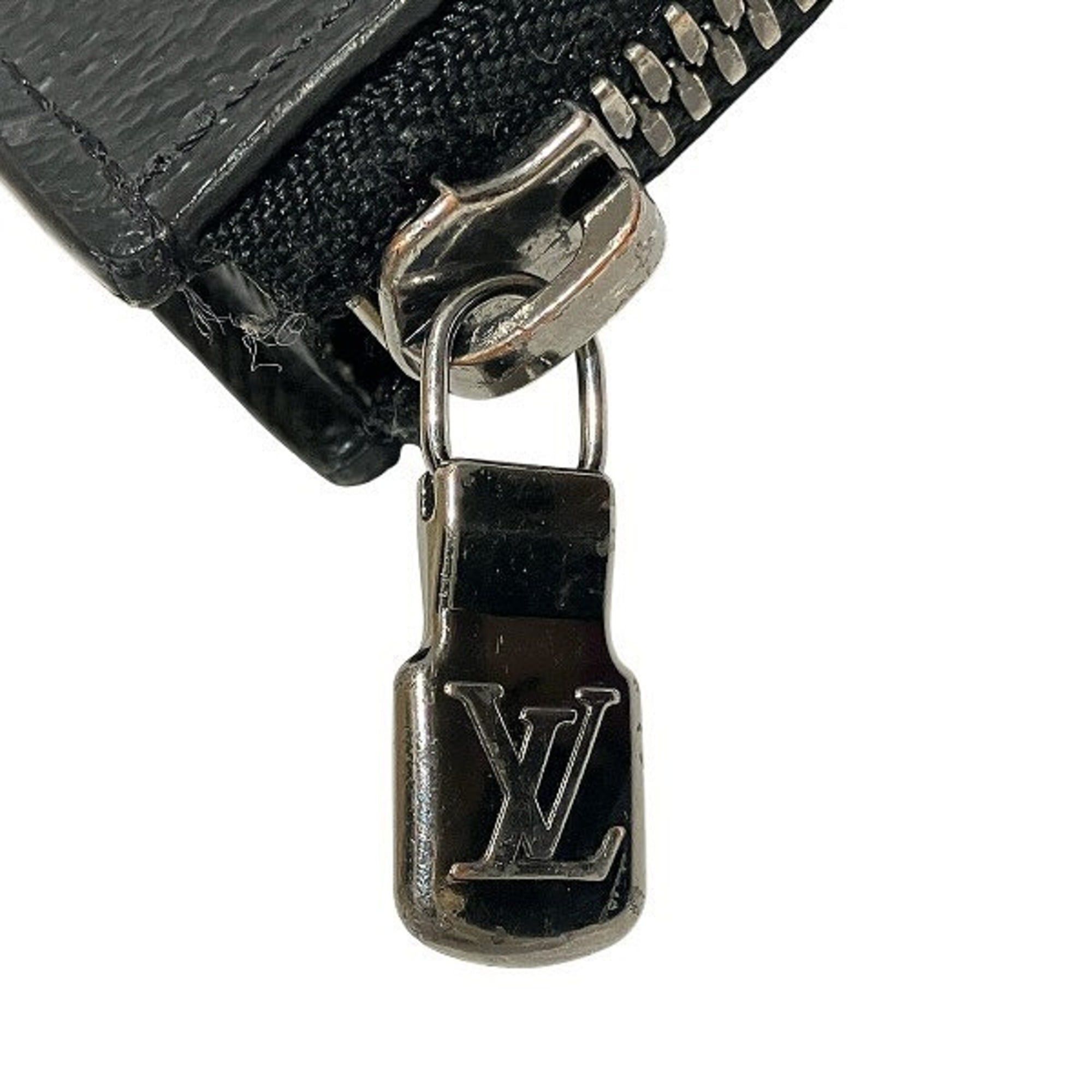 Louis Vuitton Louis Vuitton Monogram Eclipse Portemonnaie Jour M63536 Wallet/Coin Case for Men and Women Size ONE SIZE - 6 Thumbnail