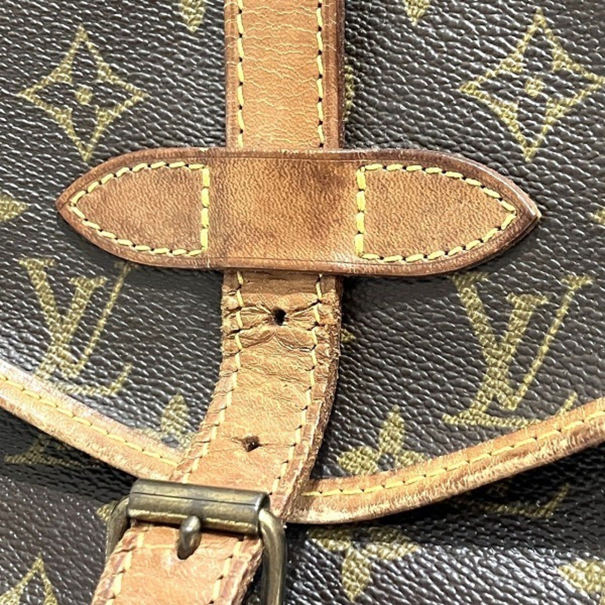 Louis Vuitton Louis Vuitton Monogram Saumur 30 M42256 Handbag Shoulder Bag for Women Size ONE SIZE - 9 Thumbnail
