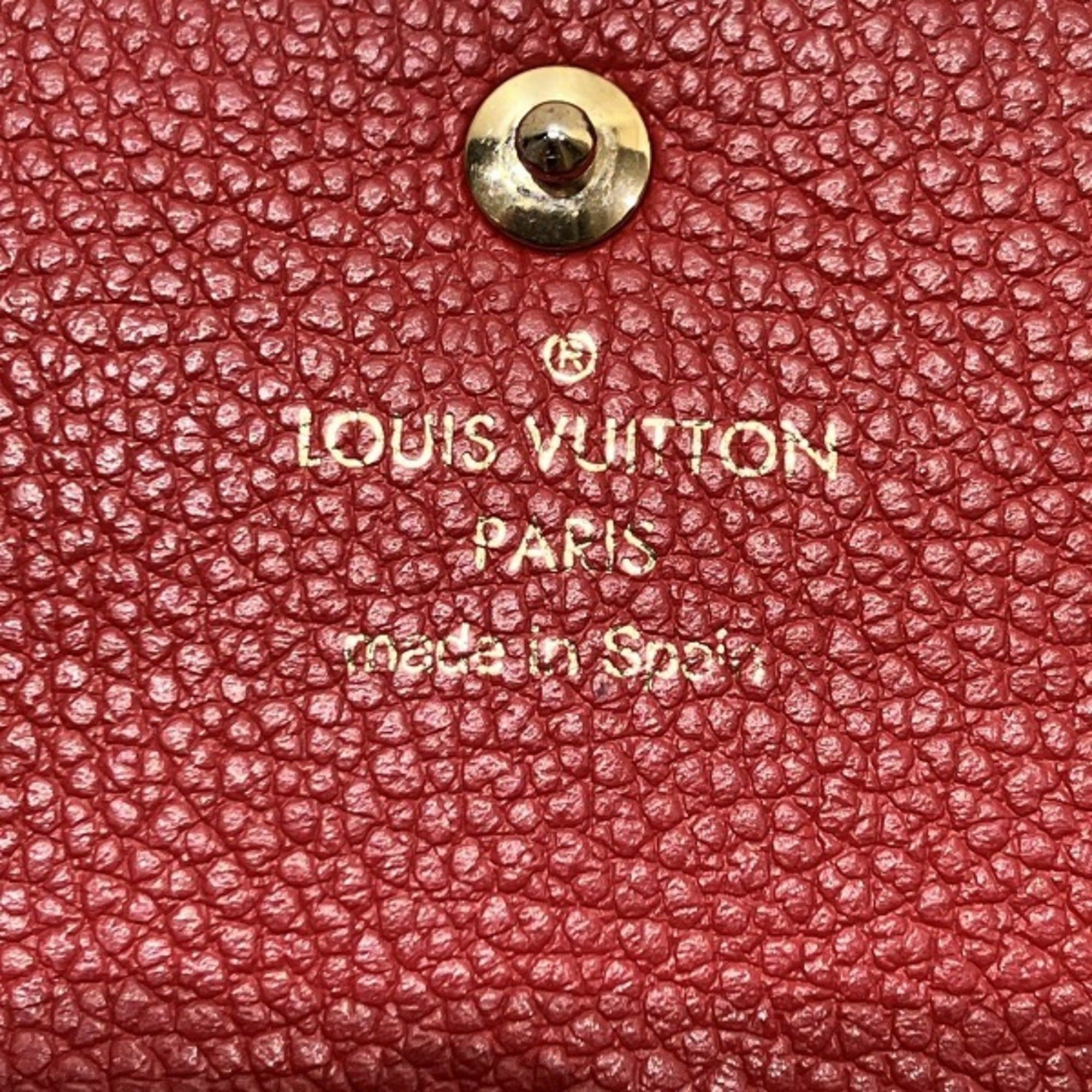 Louis Vuitton Louis Vuitton Monogram Empreinte Portefeuille Emilie M68327 Long Wallet for Women Size ONE SIZE - 4 Thumbnail