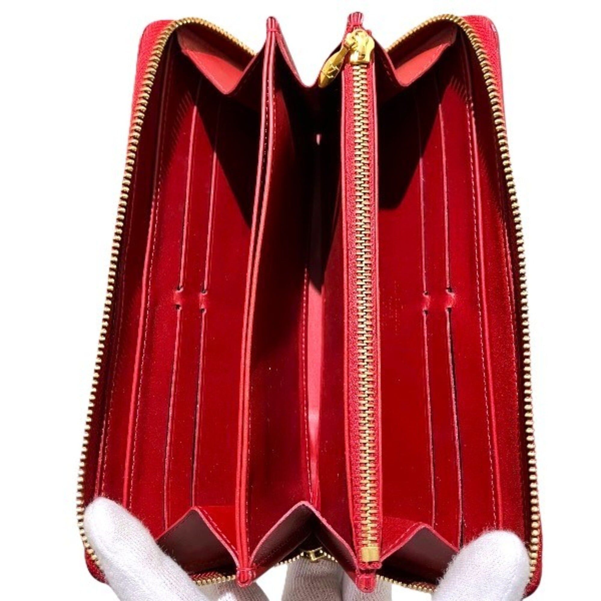 Louis Vuitton Louis Vuitton Monogram Vernis Zippy Wallet M91981 Long for Women Size ONE SIZE - 3 Thumbnail