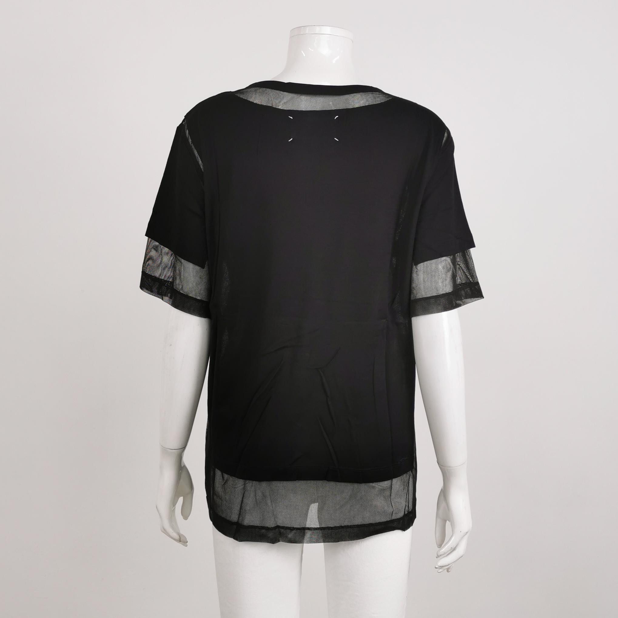 Maison Margiela Maison Margiela Mesh Layered T-Shirt XS Size XS / US 0-2 / IT 36-38 - 2 Thumbnail