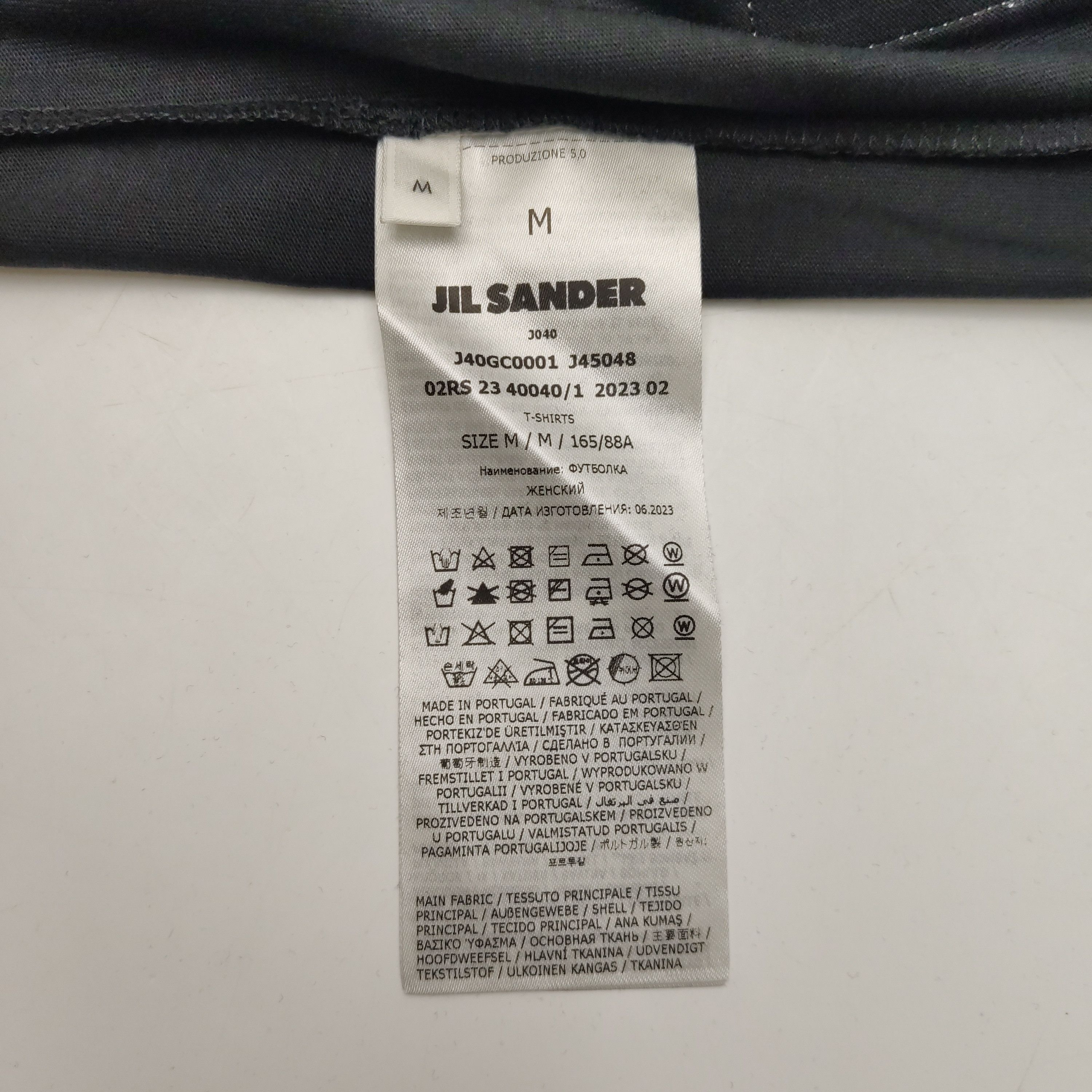 Jil Sander Jil Sander+ Logo T-Shirt Size M Size M / US 6-8 / IT 42-44 - 5 Thumbnail
