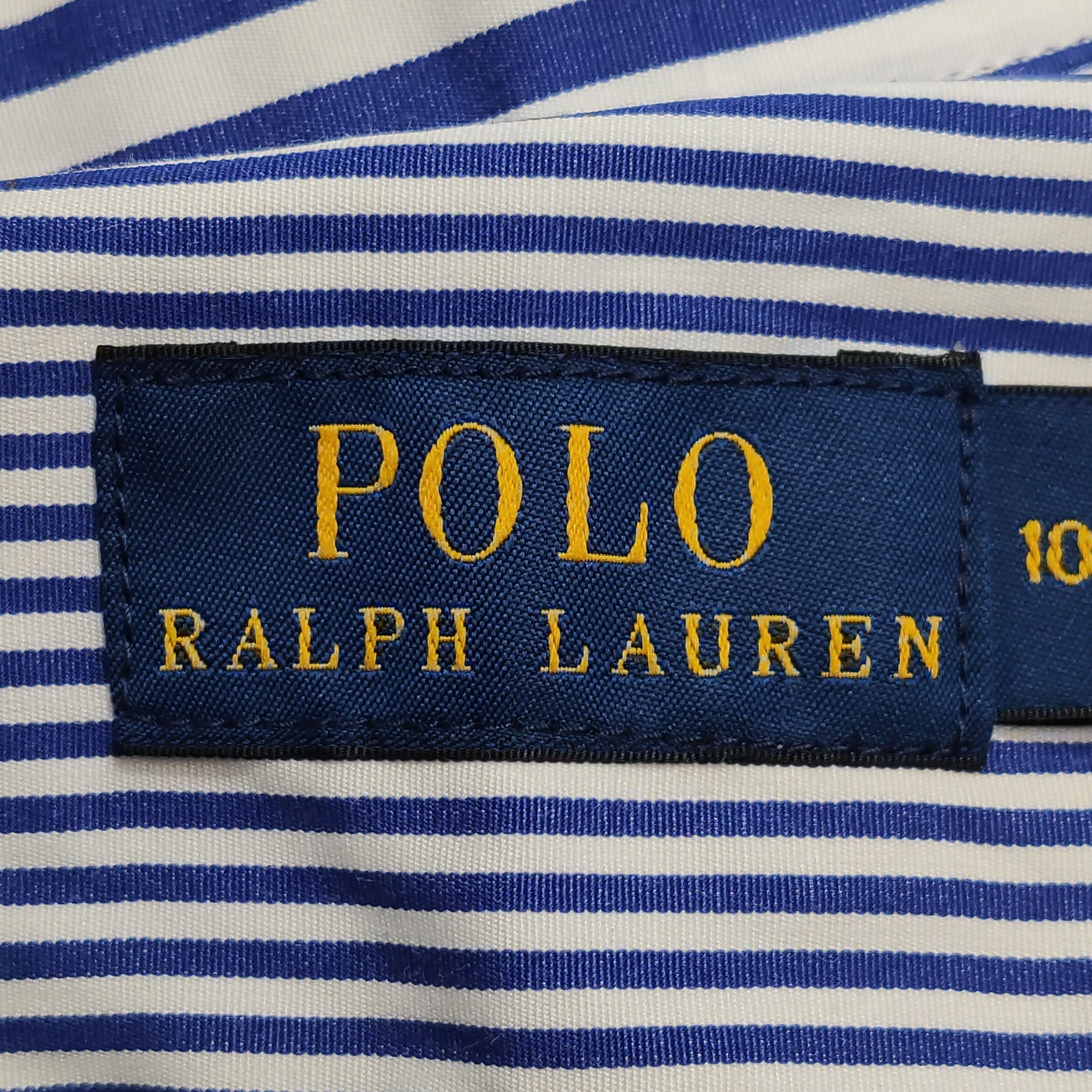 Polo Ralph Lauren Polo Ralph Lauren Striped Button Up Shirt Size L Size US L / EU 52-54 / 3 - 7 Thumbnail