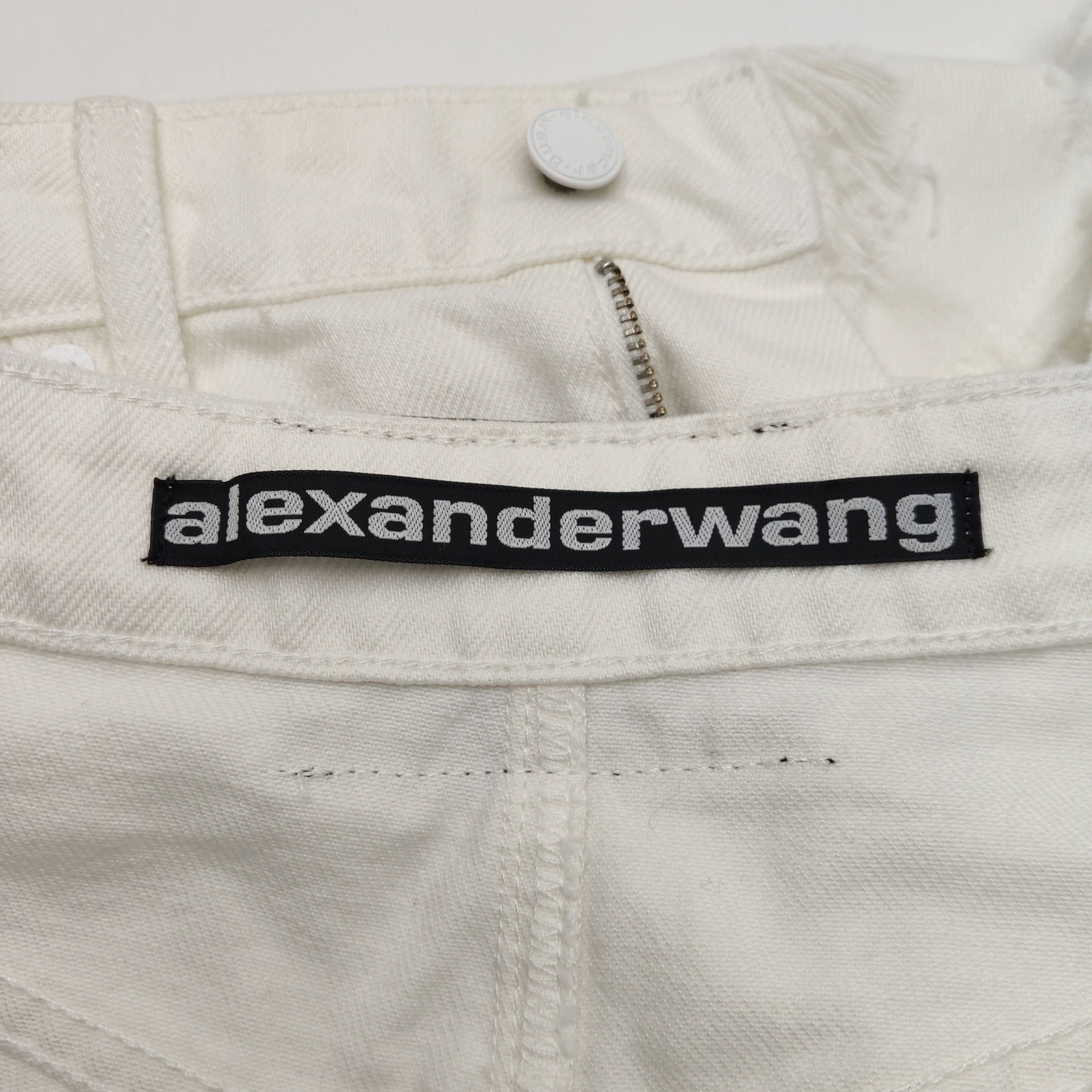 Alexander Wang Alexander Wang Asymmetric Distressed Maxi Skirt Size 25 Size 25" / US 0 / IT 36 - 5 Thumbnail