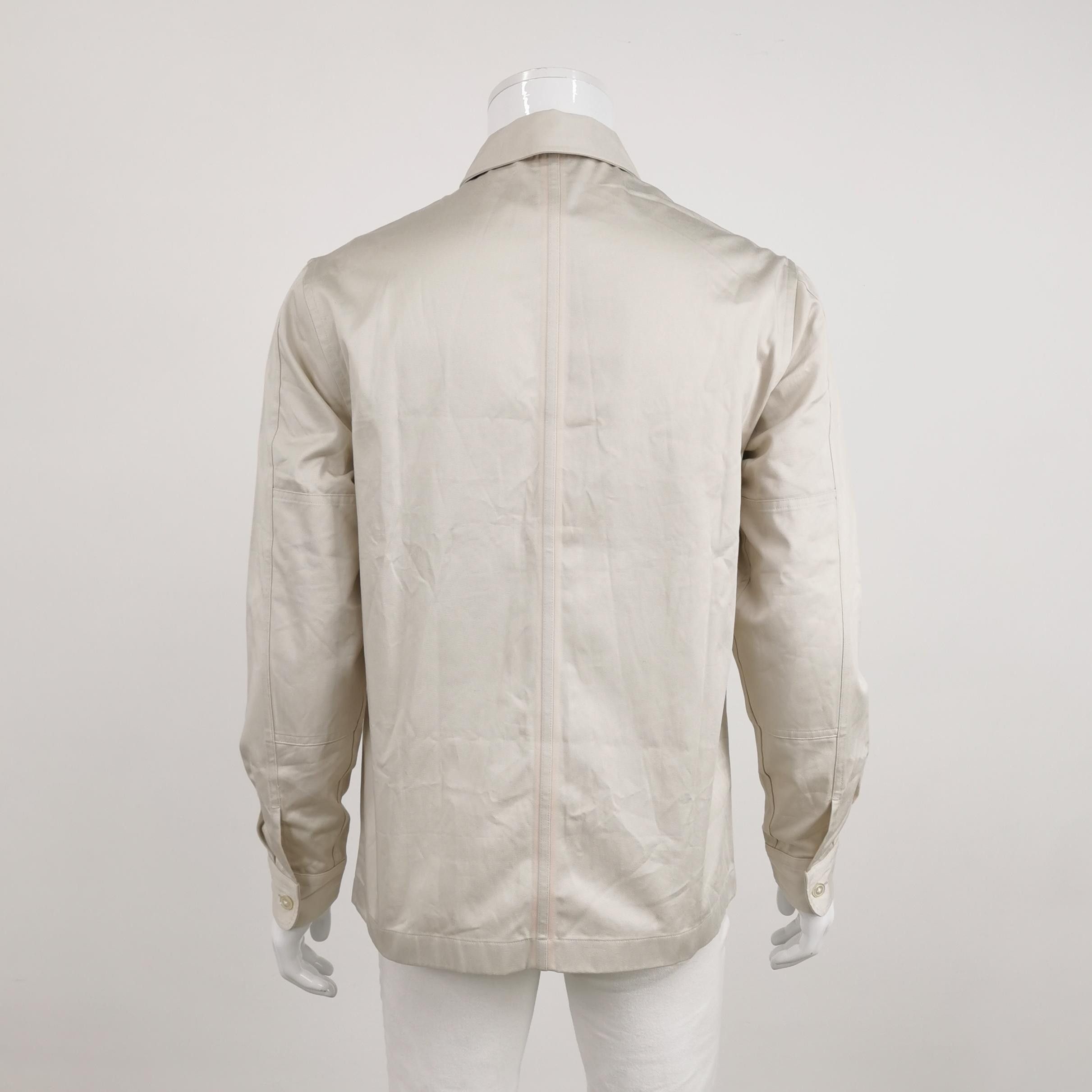 Hugo Boss BOSS Cotton Solid Light Jacket Size M Size US M / EU 48-50 / 2 - 2 Thumbnail