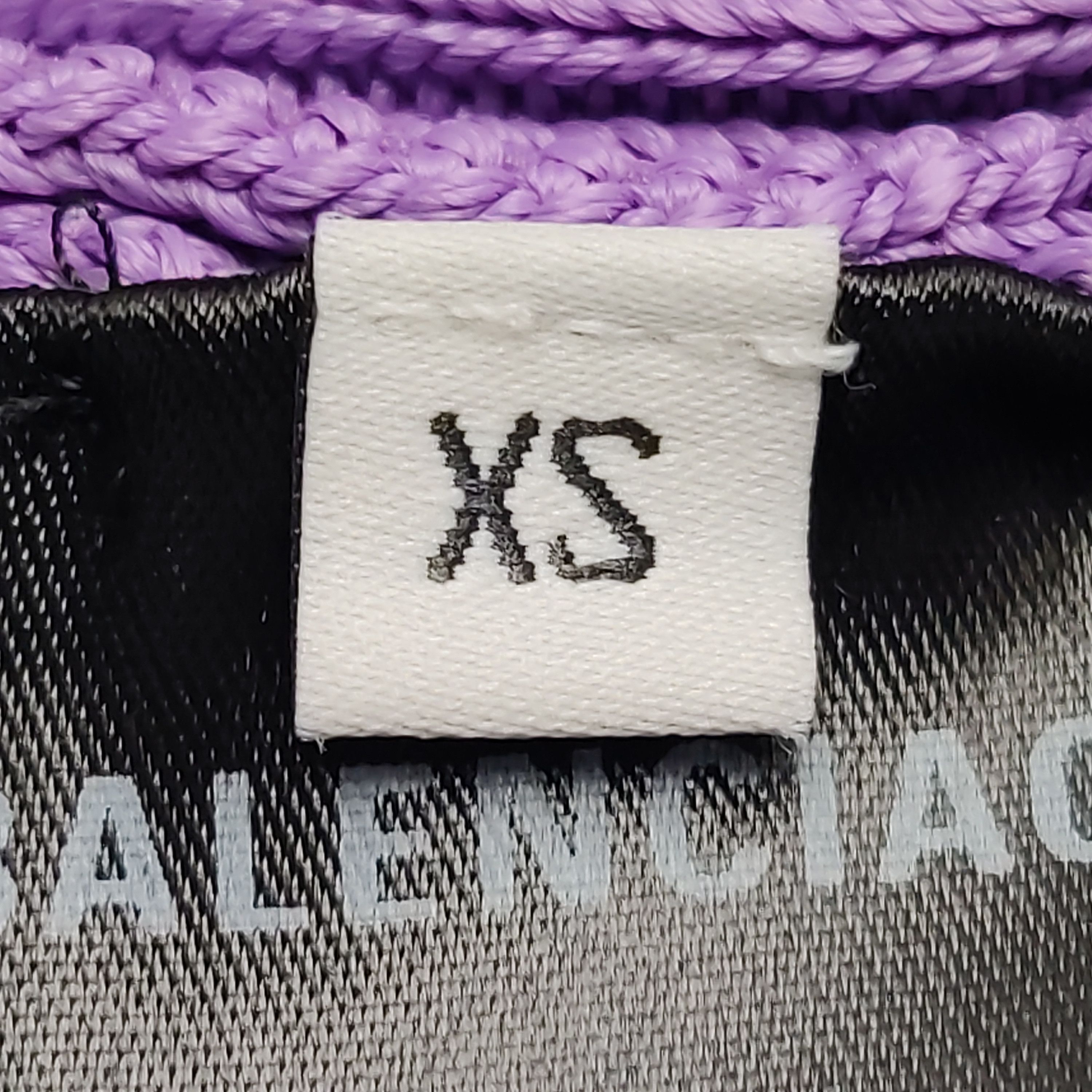 Balenciaga Balenciaga Purple Ribbed Sweater Size XS Size XS / US 0-2 / IT 36-38 - 8 Thumbnail