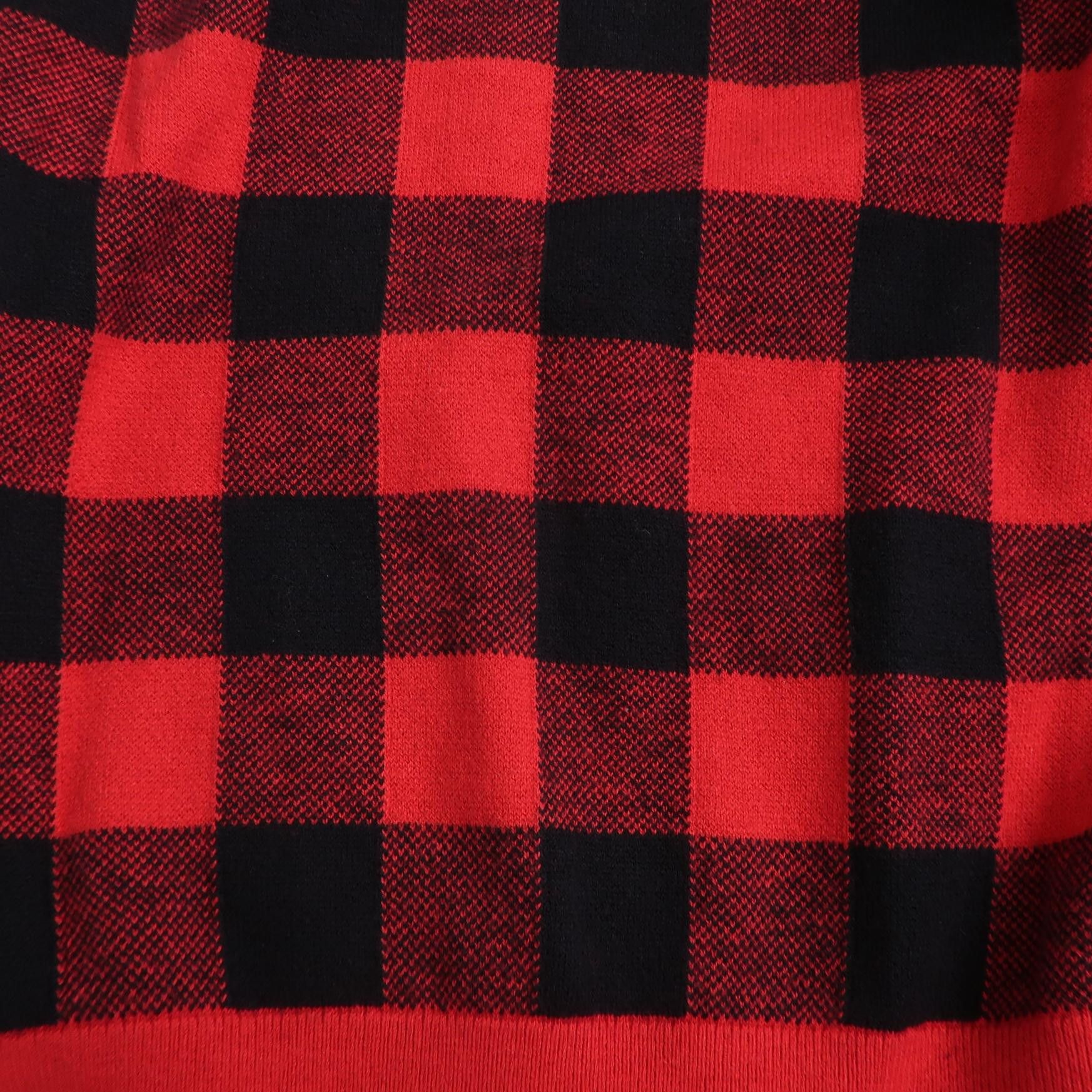 Polo Ralph Lauren Polo Ralph Lauren Red Black Plaid Sweater XXL Size US XXL / EU 58 / 5 - 3 Thumbnail