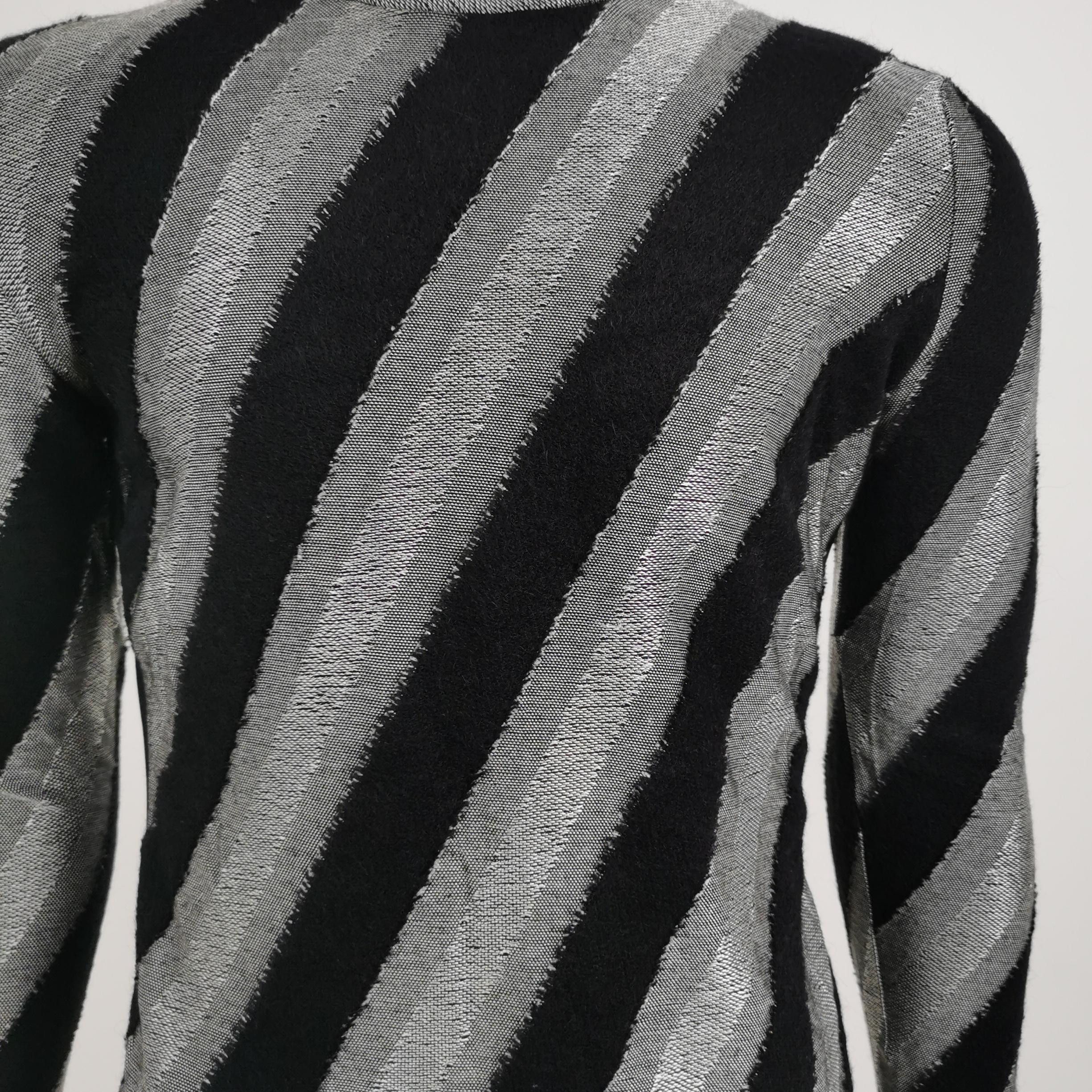 Giorgio Armani Giorgio Armani Striped Sweater US S / EU 44-46 / 1 Size US S / EU 44-46 / 1 - 3 Thumbnail