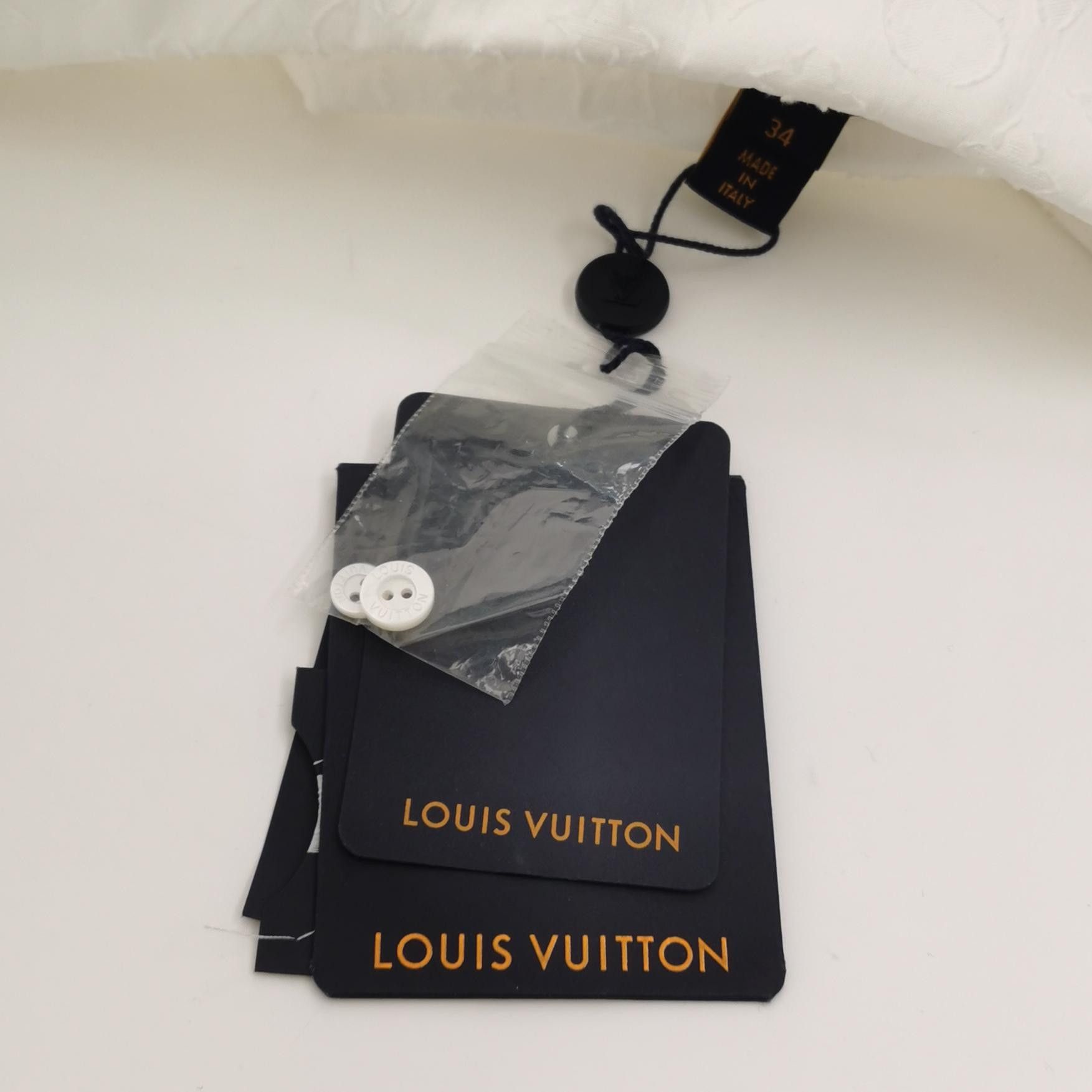 Louis Vuitton Louis Vuitton Monogram Cotton Button Up Shirt Size 34 Size XS / US 0-2 / IT 36-38 - 4 Thumbnail