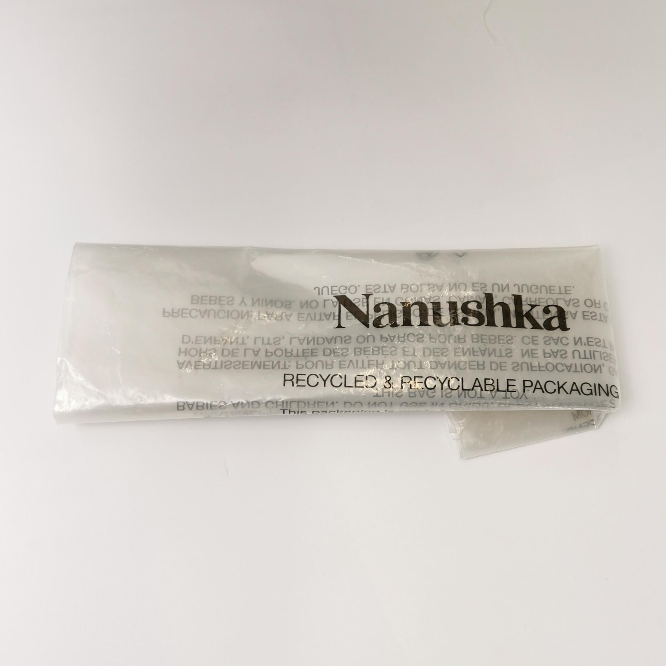 Nanushka Nanushka Brown Satin Wrap Midi Skirt Size 22 Size 22" - 4 Thumbnail