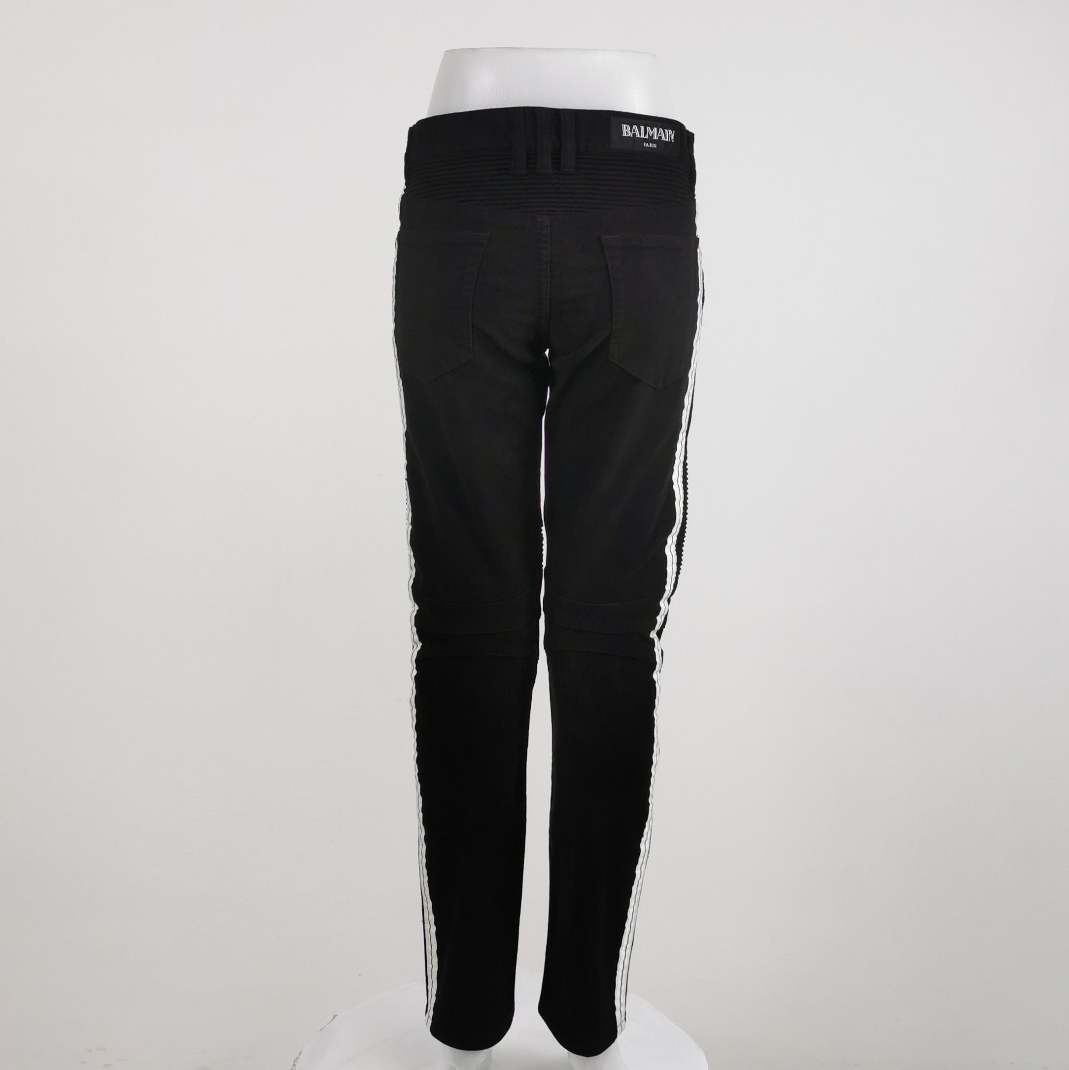 Balmain Balmain Ribbed Biker Pants US 29 Size US 29 - 2 Thumbnail