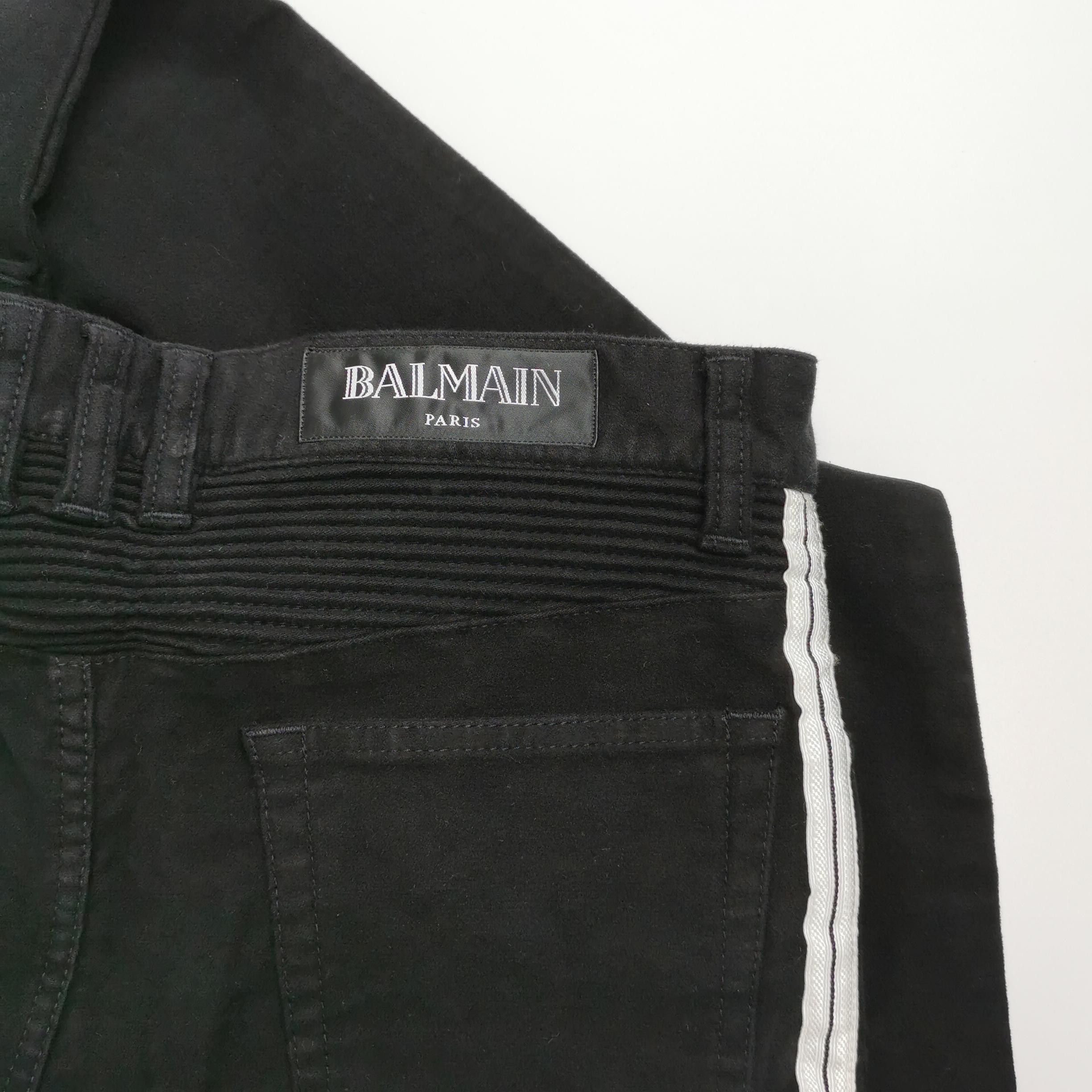 Balmain Balmain Ribbed Biker Pants US 29 Size US 29 - 3 Thumbnail