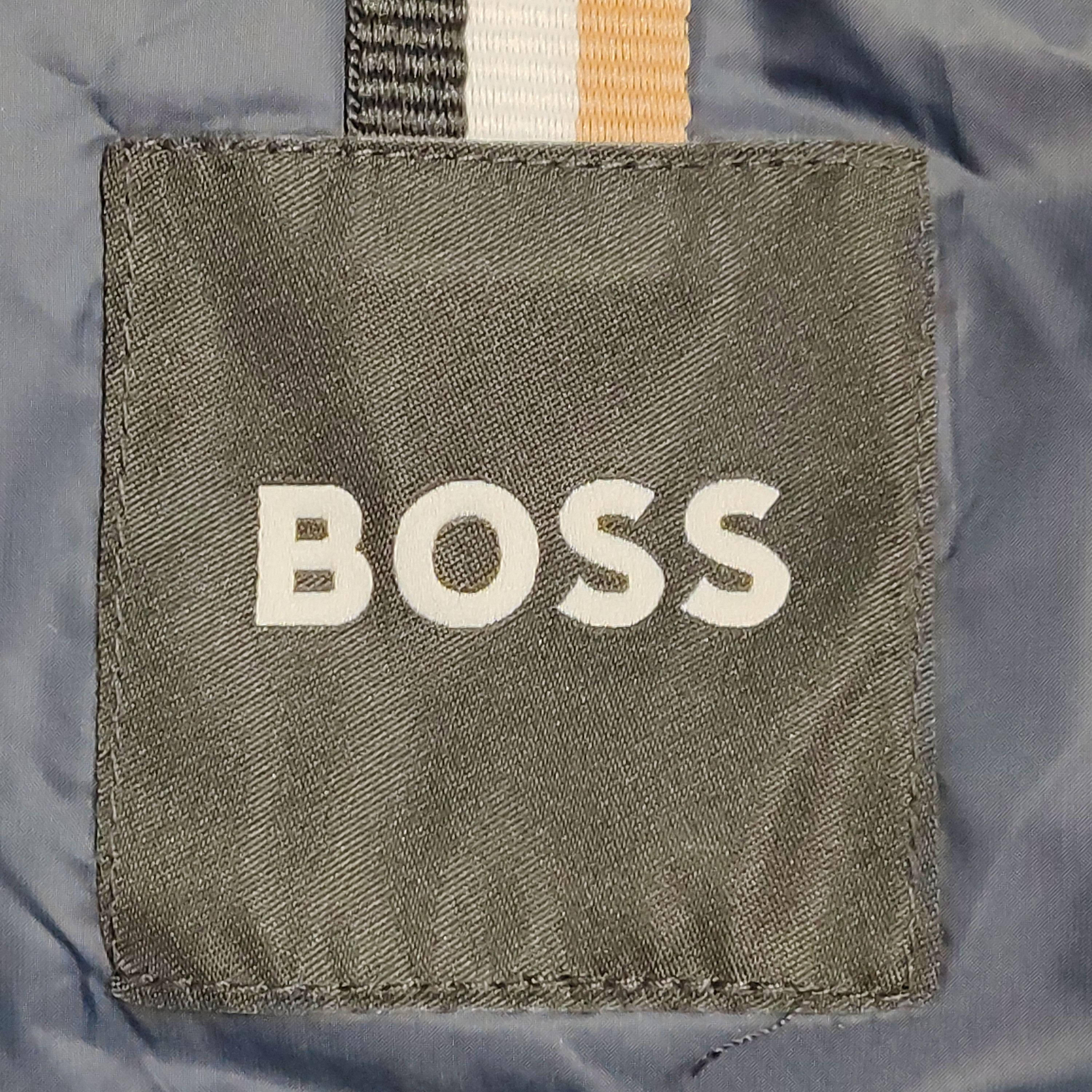 Hugo Boss Hugo Boss Hooded Down Jacket Navy Size 42R Size US L / EU 52-54 / 3 - 5 Thumbnail
