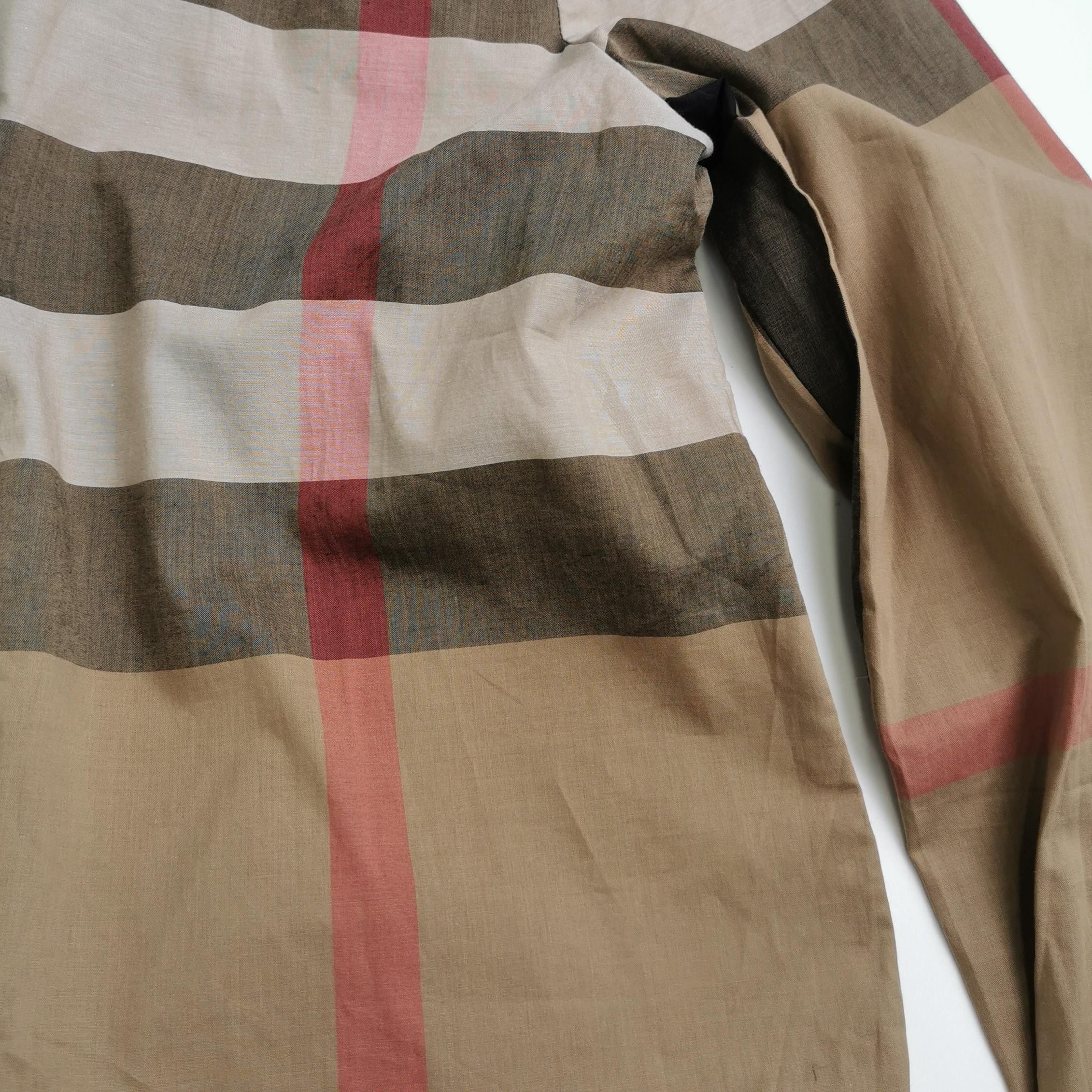 Burberry Burberry Brit Plaid Button Up Shirt Size M Size US M / EU 48-50 / 2 - 3 Thumbnail