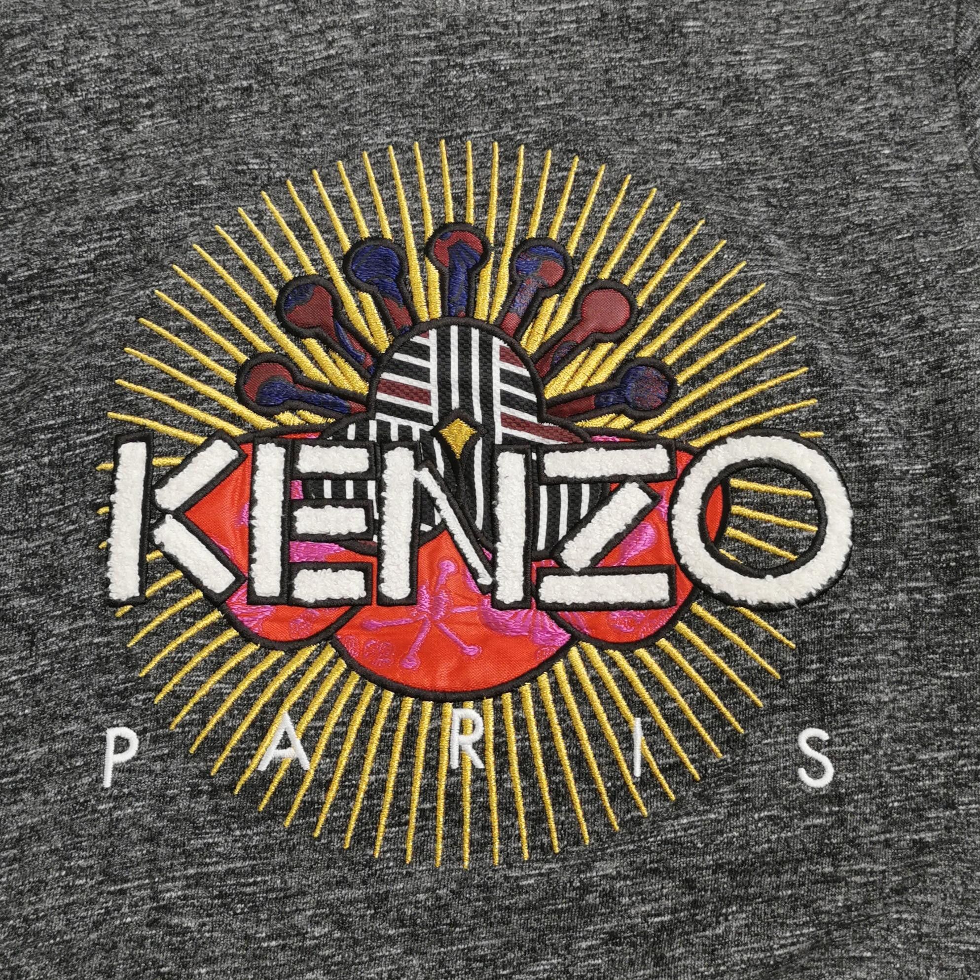 Kenzo Kenzo Logo Embroidered Sweatshirt Size M Size US M / EU 48-50 / 2 - 3 Thumbnail