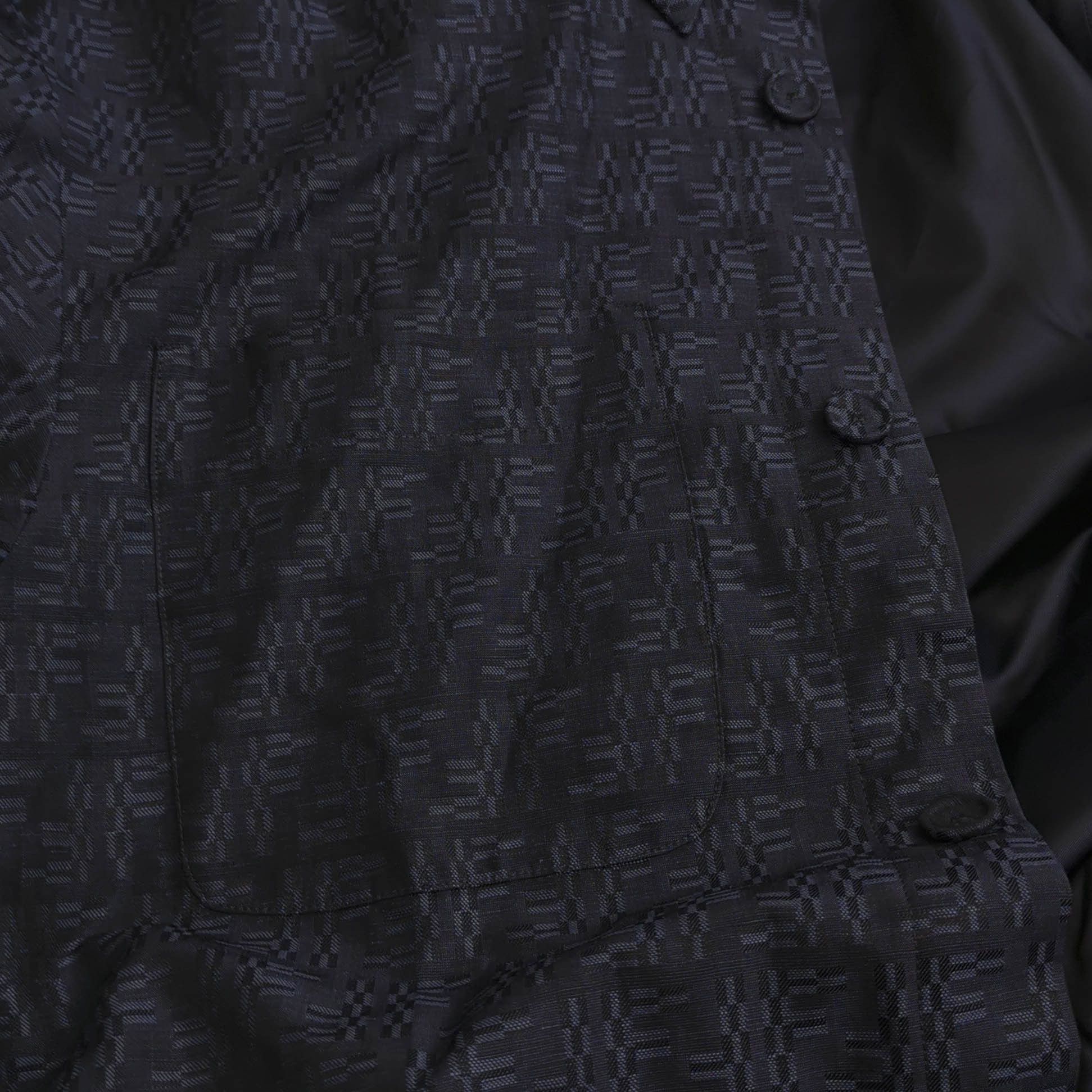 Fendi Fendi FF Logo Viscose Blend Jacket Size 46 Size US S / EU 44-46 / 1 - 3 Thumbnail